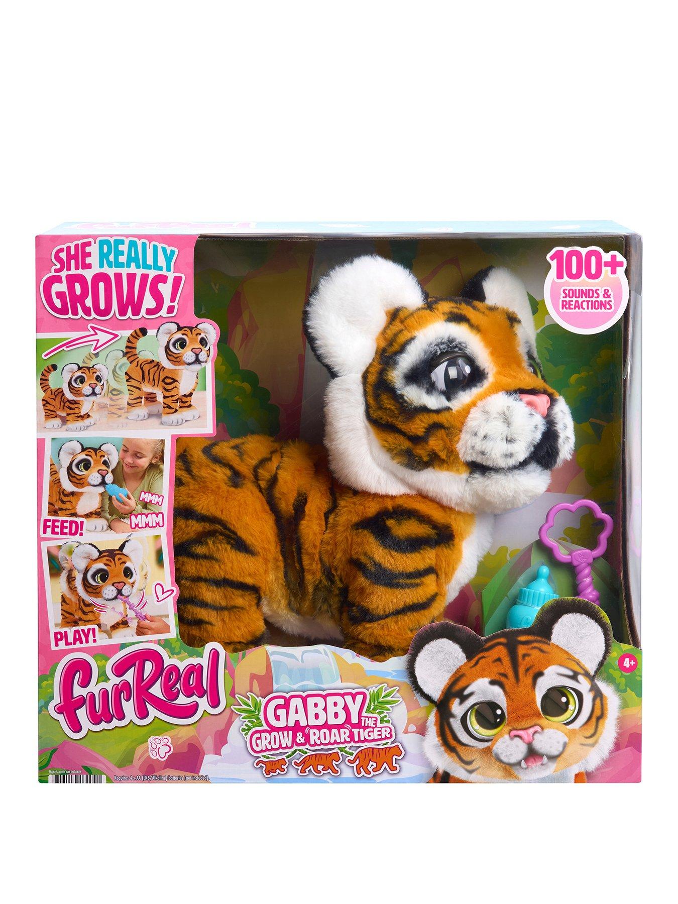 Image 1 of 8 of FurReal Friends furReal Gabby the Grow and Roar Tiger