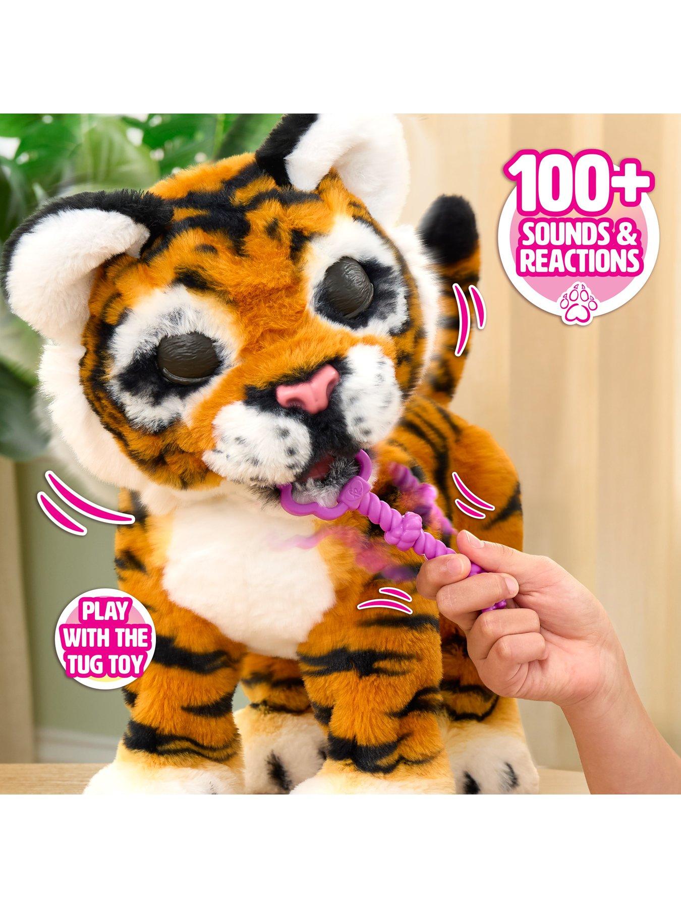 Image 2 of 8 of FurReal Friends furReal Gabby the Grow and Roar Tiger