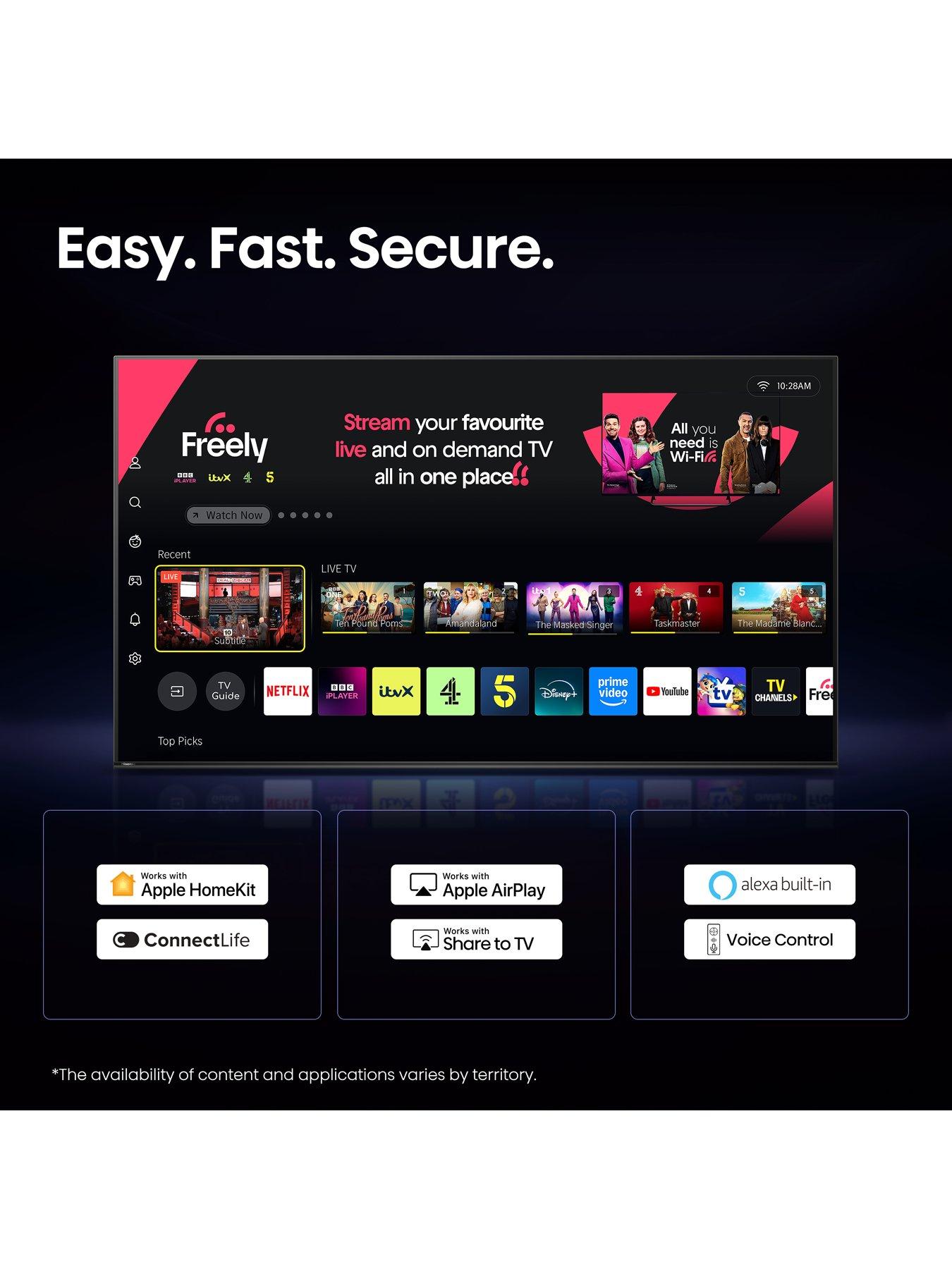 Image 6 of 7 of Hisense 85" U7 Pro Mini LED Smart TV 85U7STUK