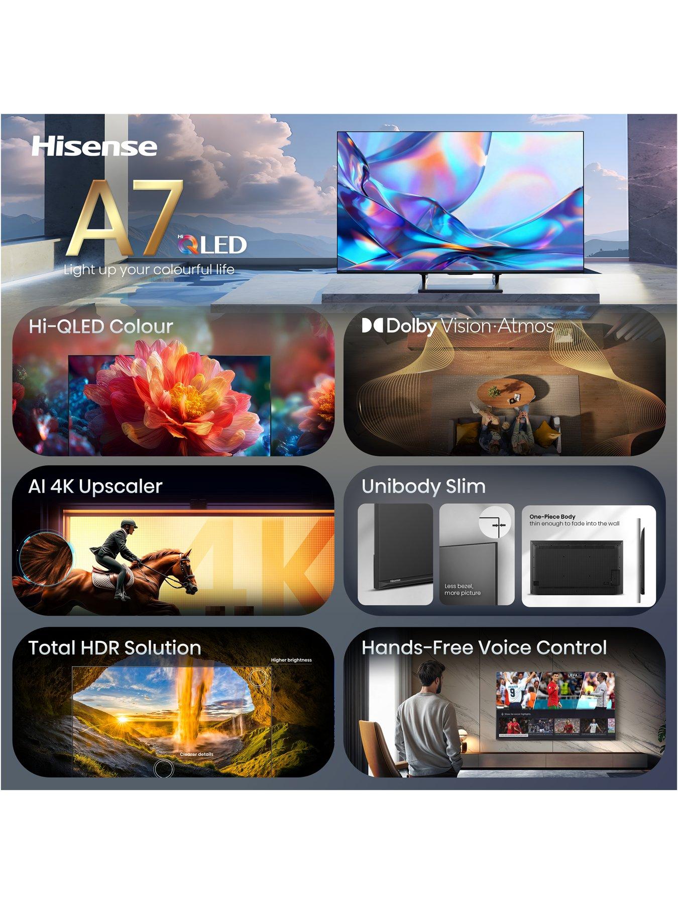 Image 3 of 7 of Hisense 65" A7 QLED Smart TV 65A7STUK