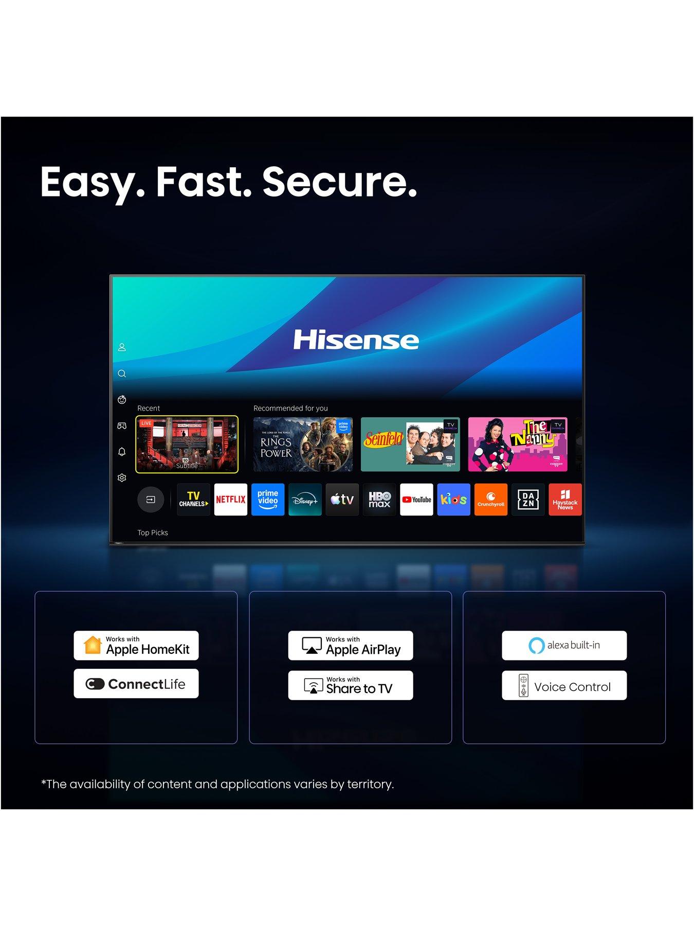 Image 6 of 7 of Hisense 65" A7 QLED Smart TV 65A7STUK