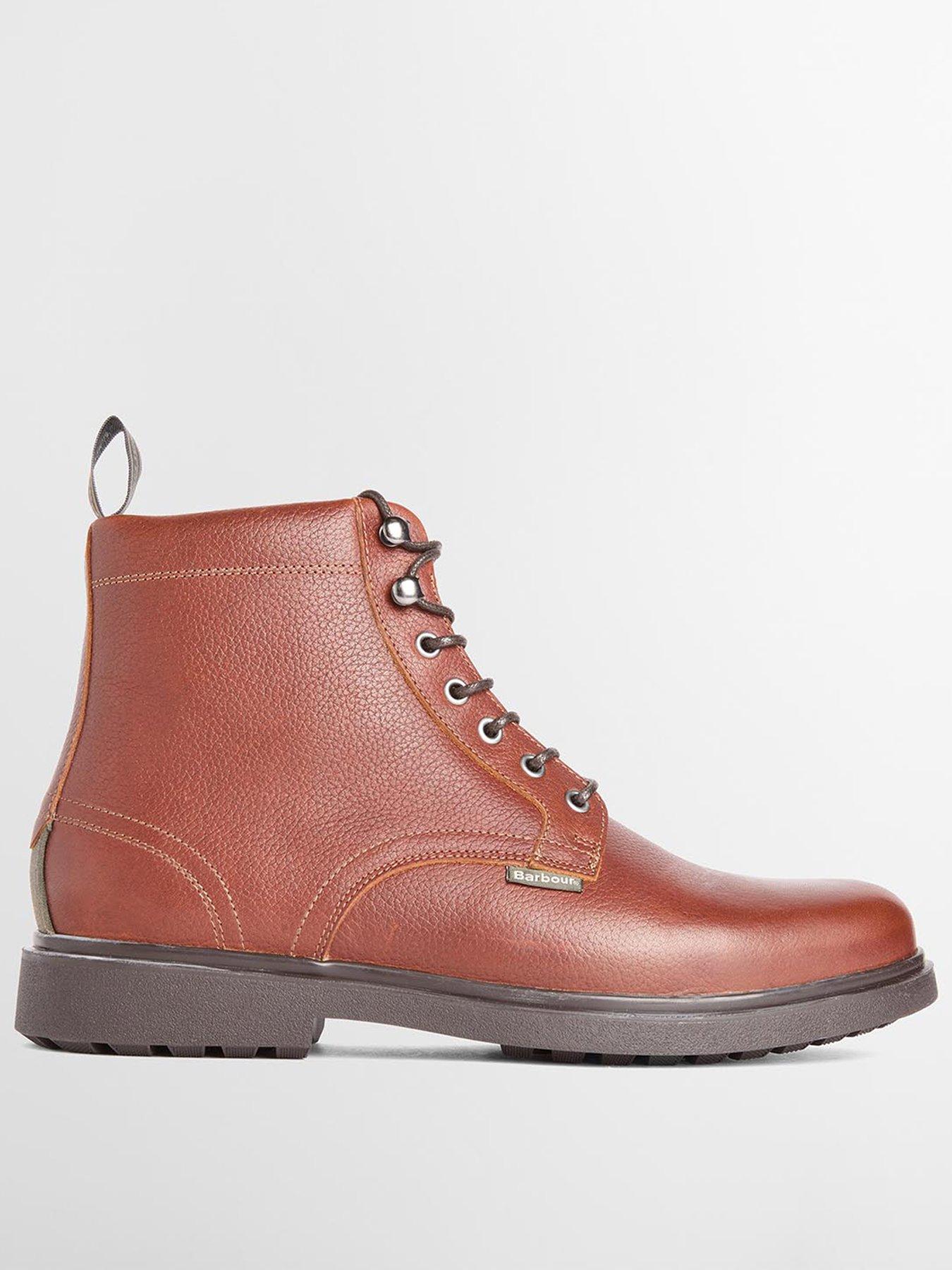 Barbour Men's Brown Bellister Derby Boots - Barbr44501 / 329 665 Size 6 Leather - Image 2