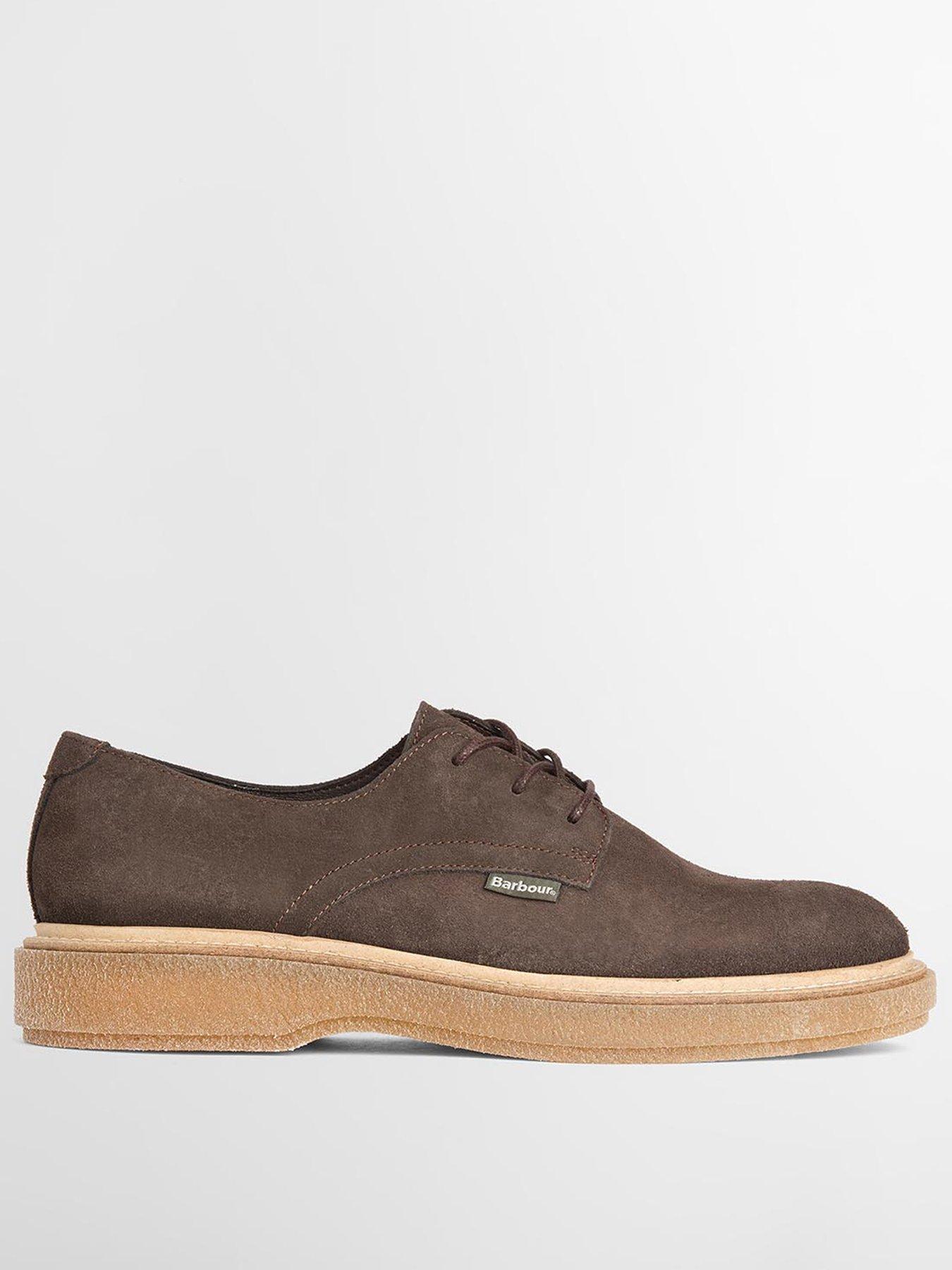 Image 1 of 5 of Barbour Harefield Suede Derby Shoe - Brown