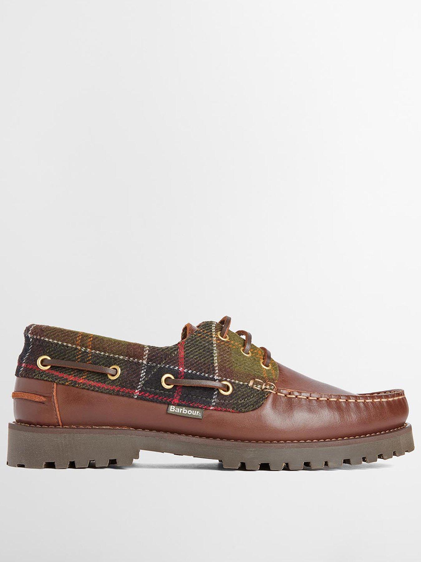 Image 1 of 5 of Barbour Deck Boat Shoe - Brown