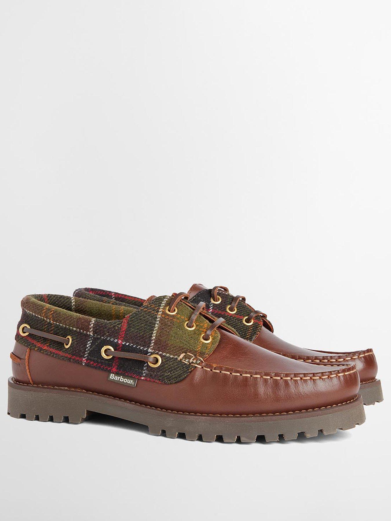 Image 2 of 5 of Barbour Deck Boat Shoe - Brown
