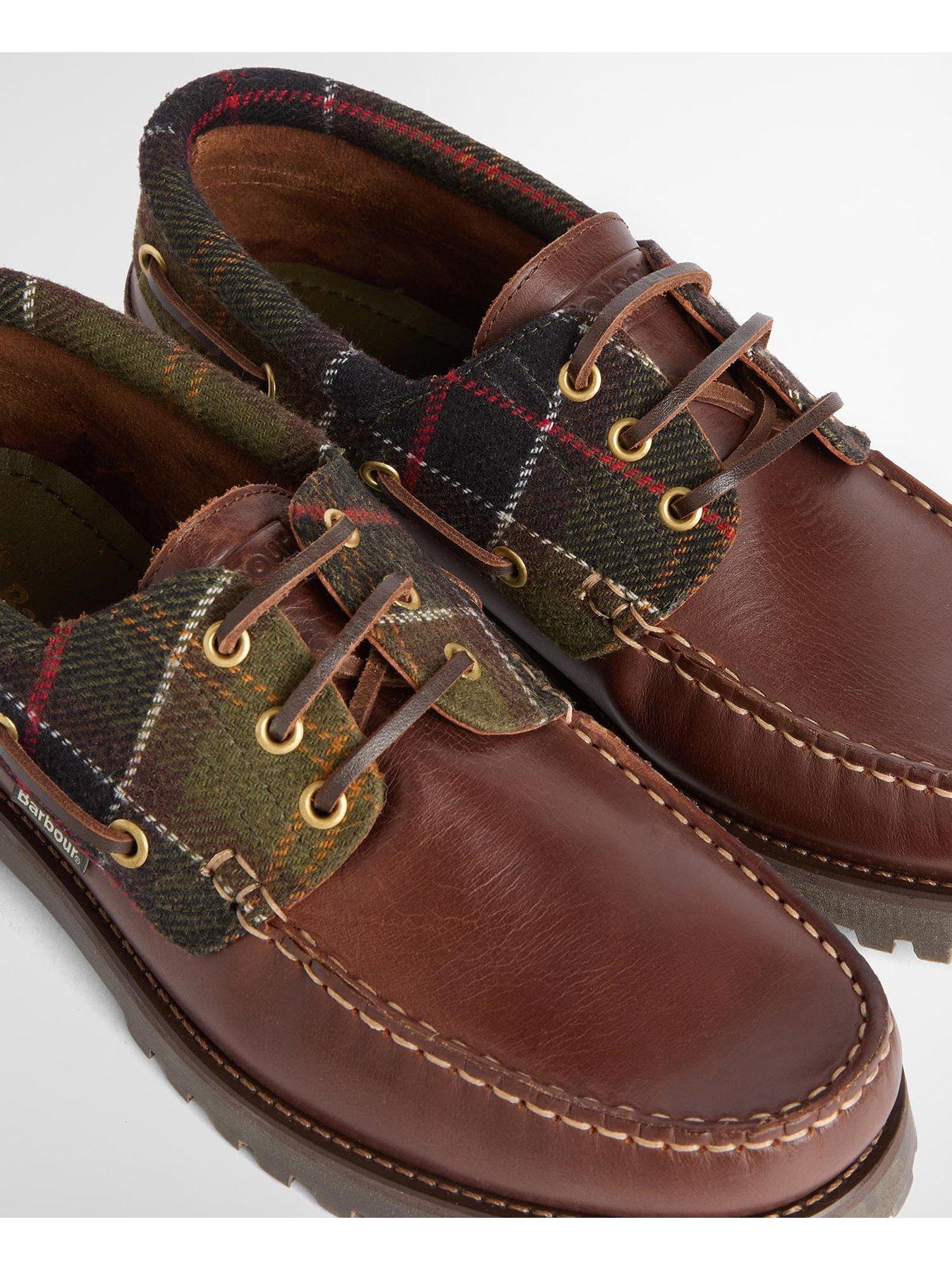 Image 5 of 5 of Barbour Deck Boat Shoe - Brown