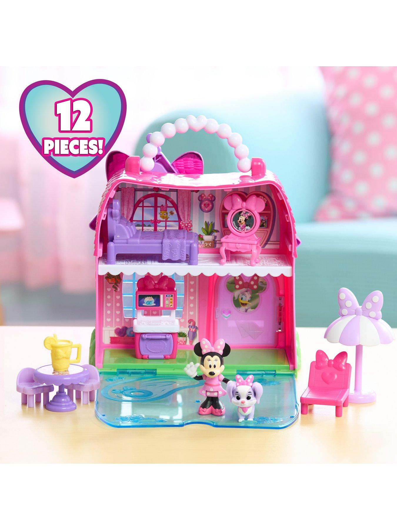 Image 2 of 8 of Minnie Mouse Stow N Go Minnie Mansion Playset
