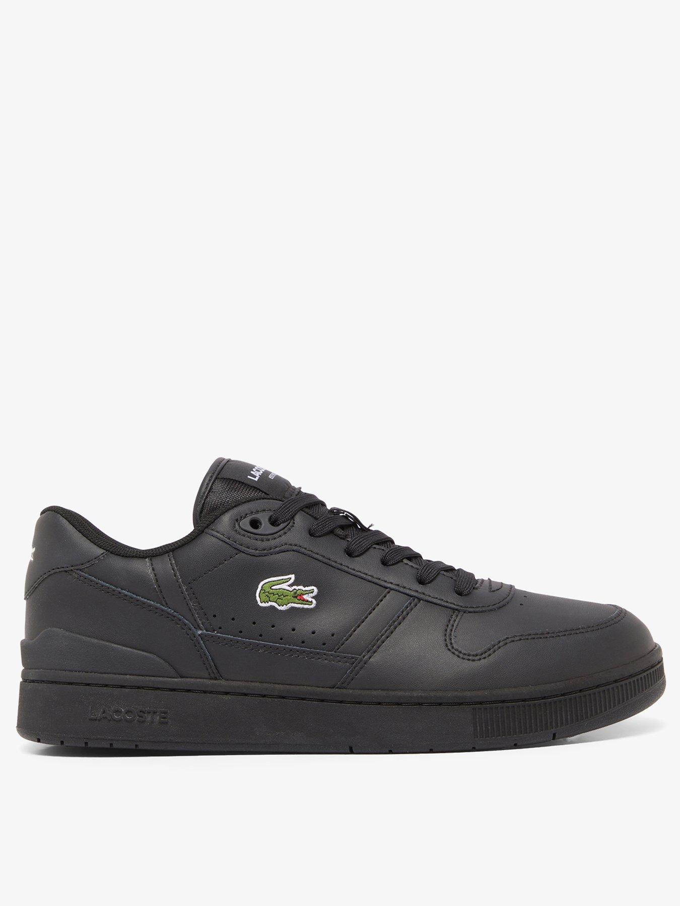 Lacoste T-Clip Set Trainers, Black, Size 12, Men