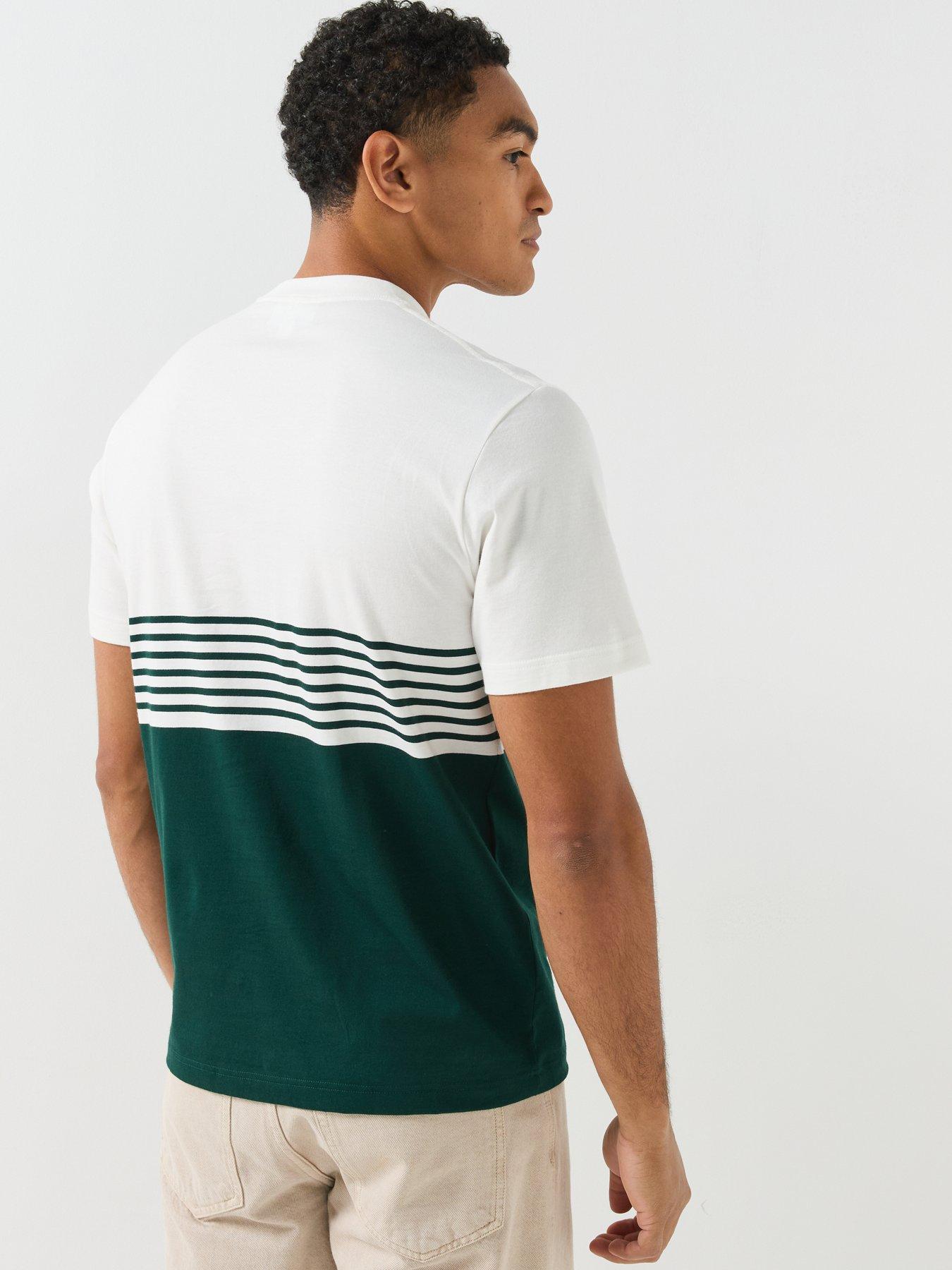 Image 2 of 6 of Lacoste Colour Block T-Shirt - Multi