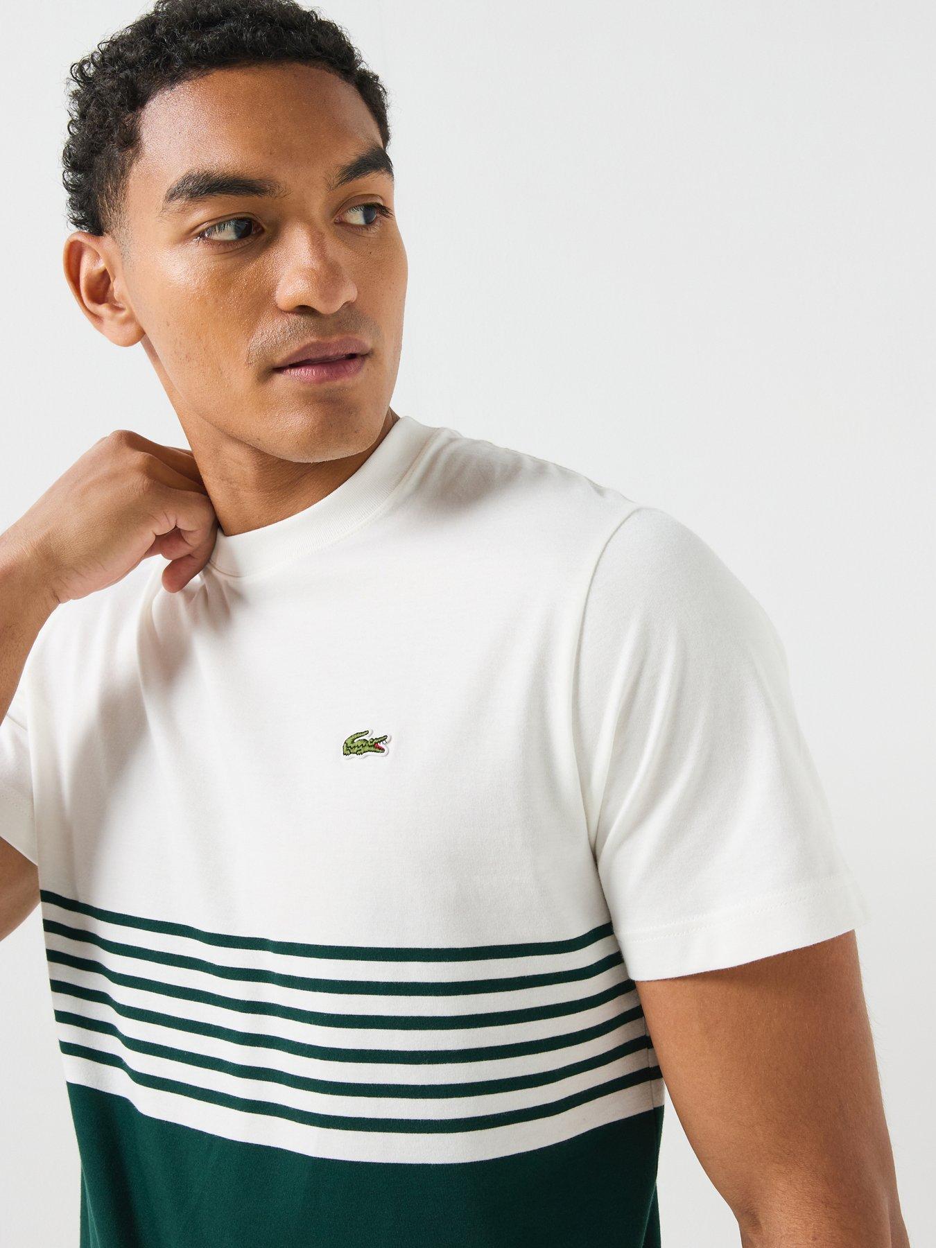 Image 5 of 6 of Lacoste Colour Block T-Shirt - Multi