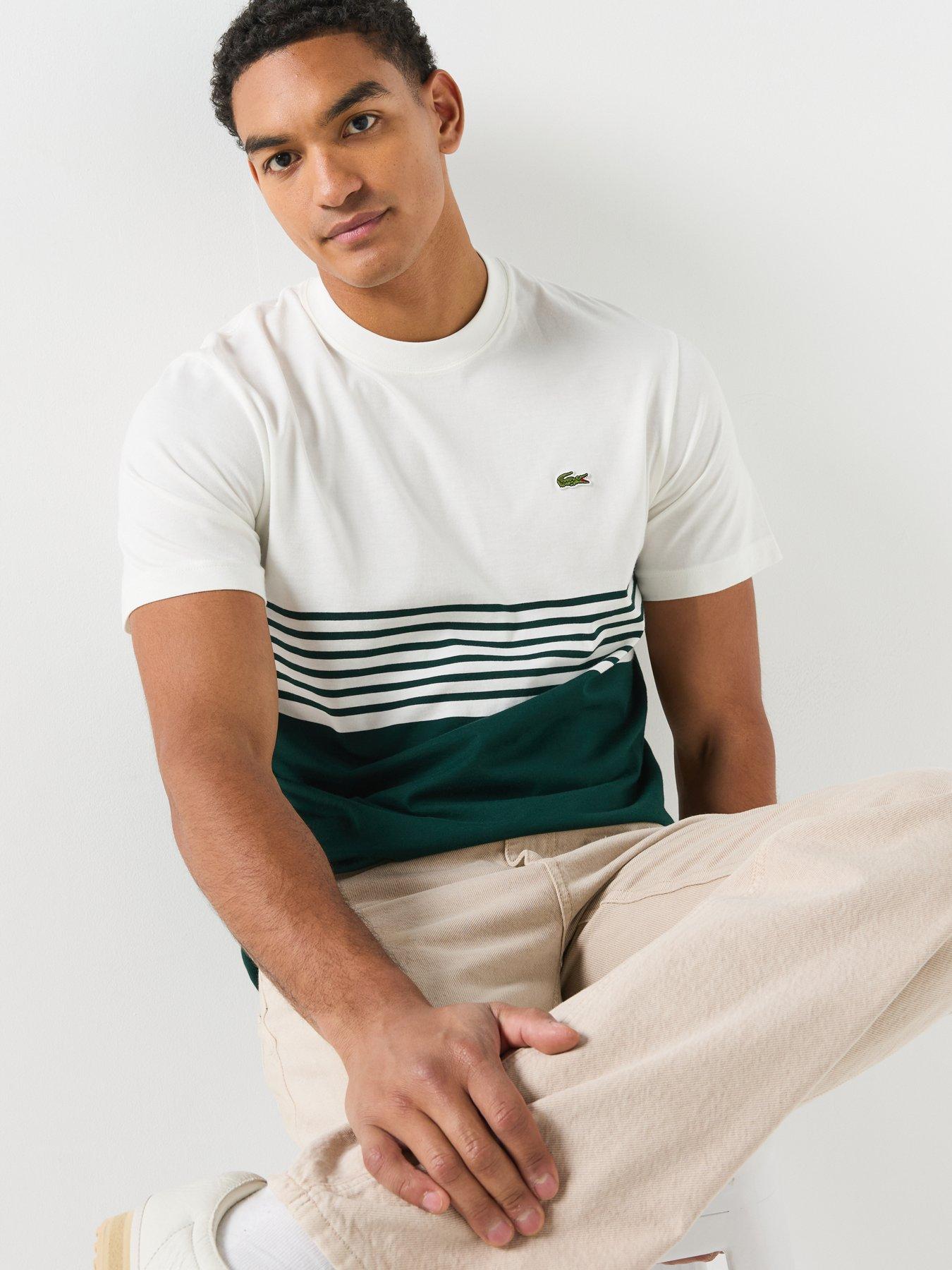 Image 6 of 6 of Lacoste Colour Block T-Shirt - Multi