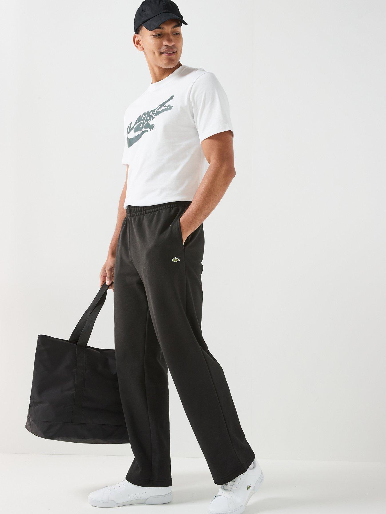 Image 3 of 6 of Lacoste Mid Weight Croc T-Shirt - White