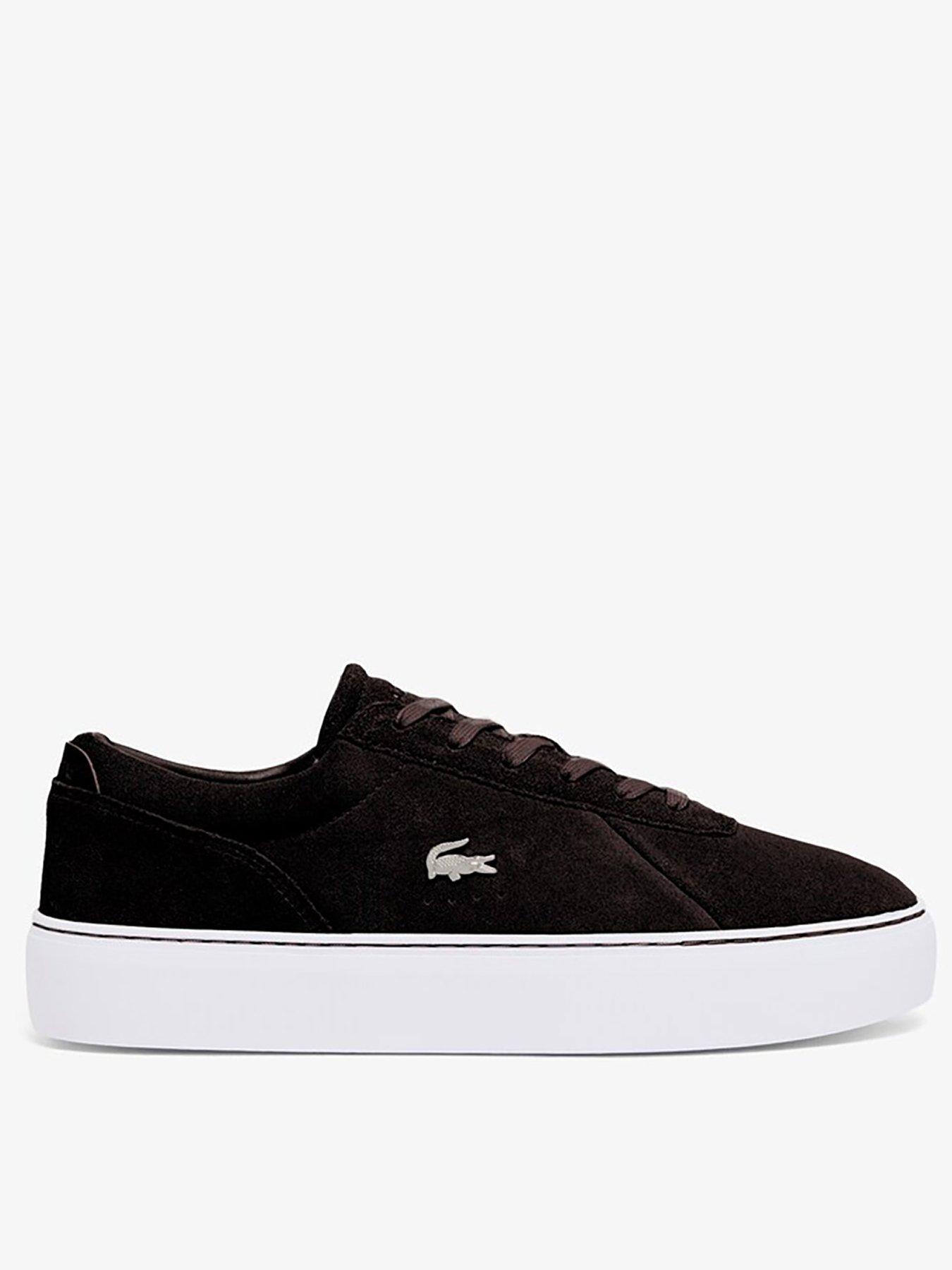 Image 1 of 6 of Lacoste Court Set Trainers - Brown