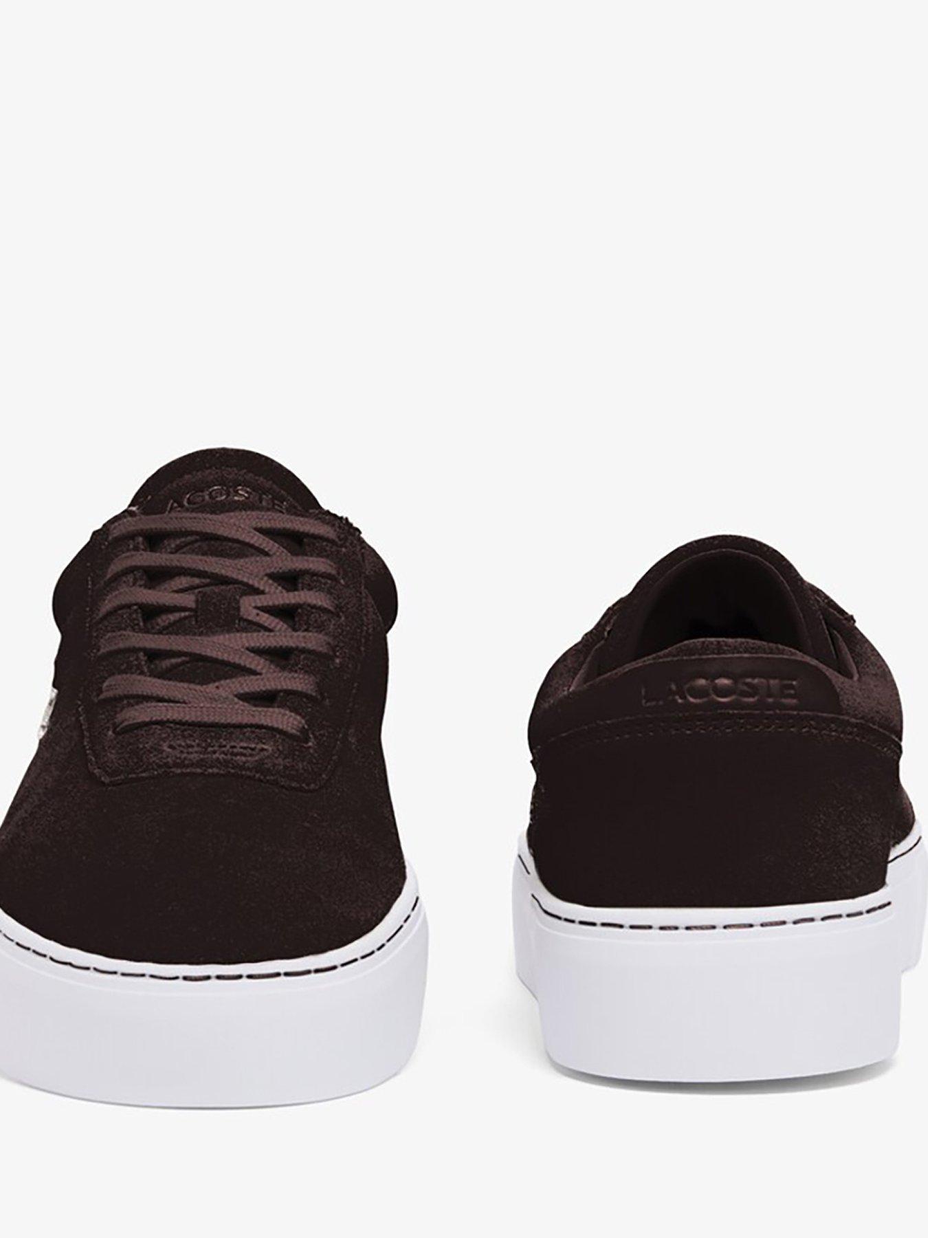 Image 4 of 6 of Lacoste Court Set Trainers - Brown