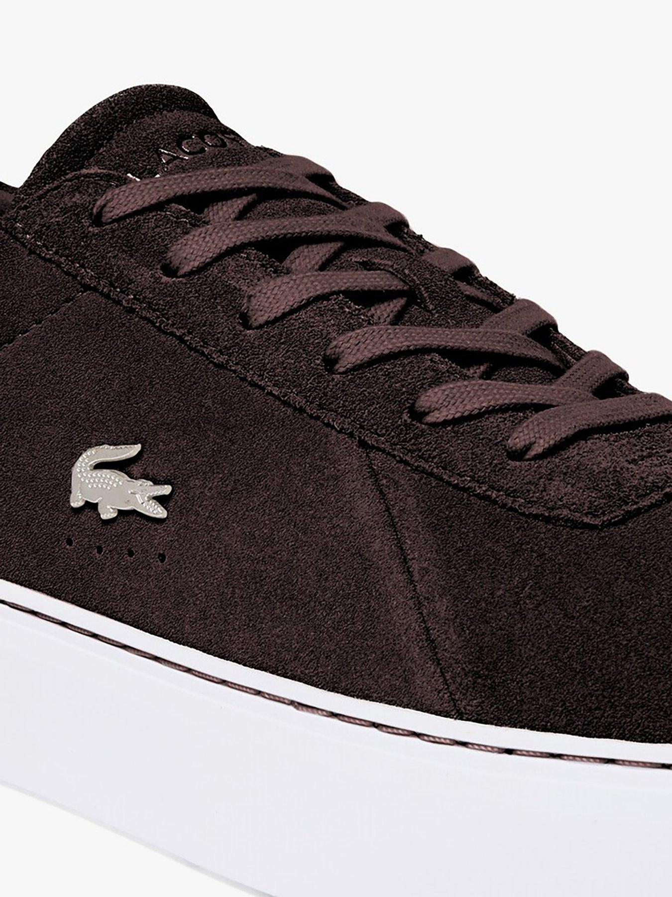 Image 6 of 6 of Lacoste Court Set Trainers - Brown
