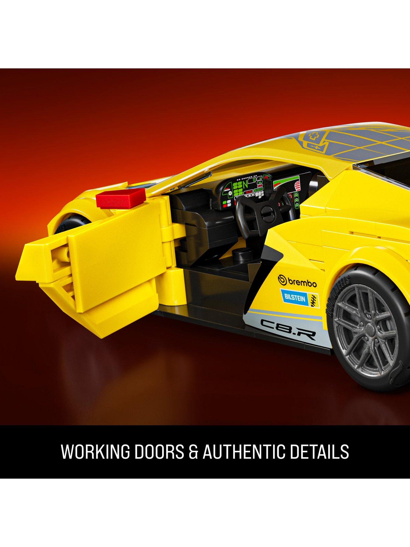 Image 6 of 7 of Hot Wheels <p>'20 Corvette C8.R Car&nbsp;Building Set</p>