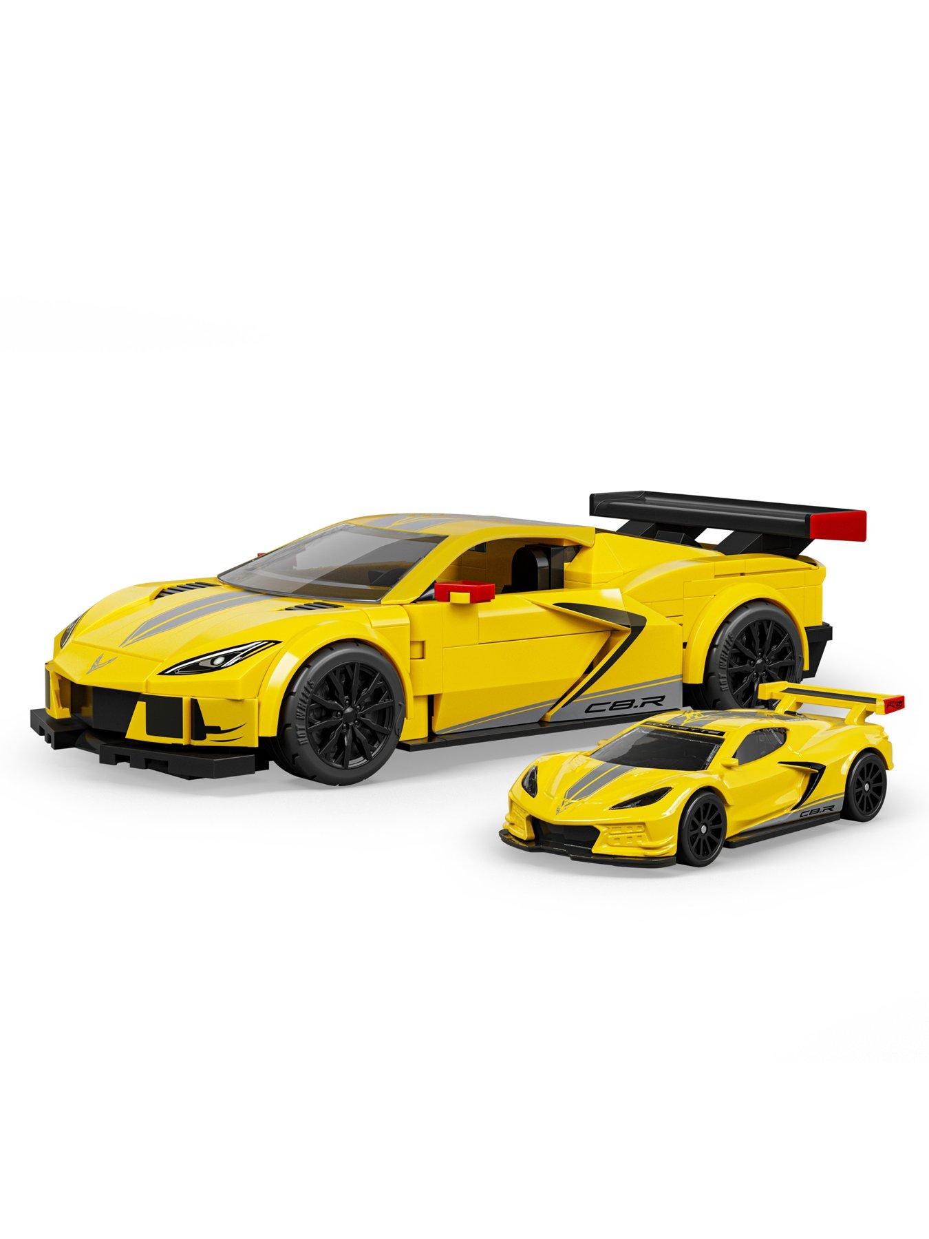 Image 7 of 7 of Hot Wheels <p>'20 Corvette C8.R Car&nbsp;Building Set</p>