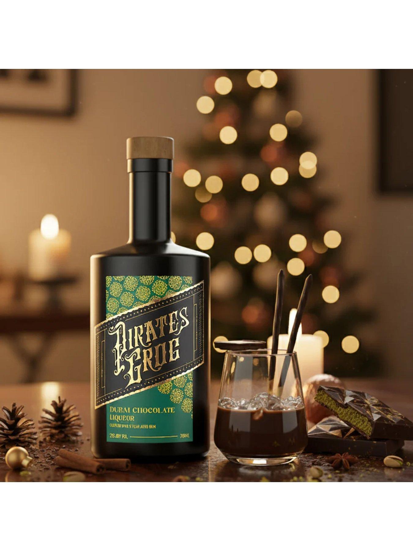 Image 2 of 3 of Pirate's Grog Dubai Chocolate Rum Liqueur 70cl