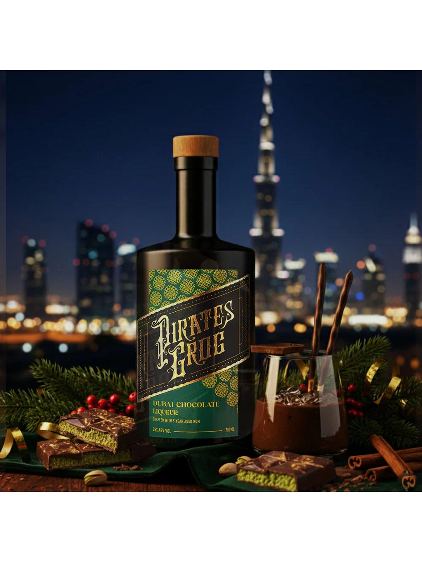 Image 3 of 3 of Pirate's Grog Dubai Chocolate Rum Liqueur 70cl