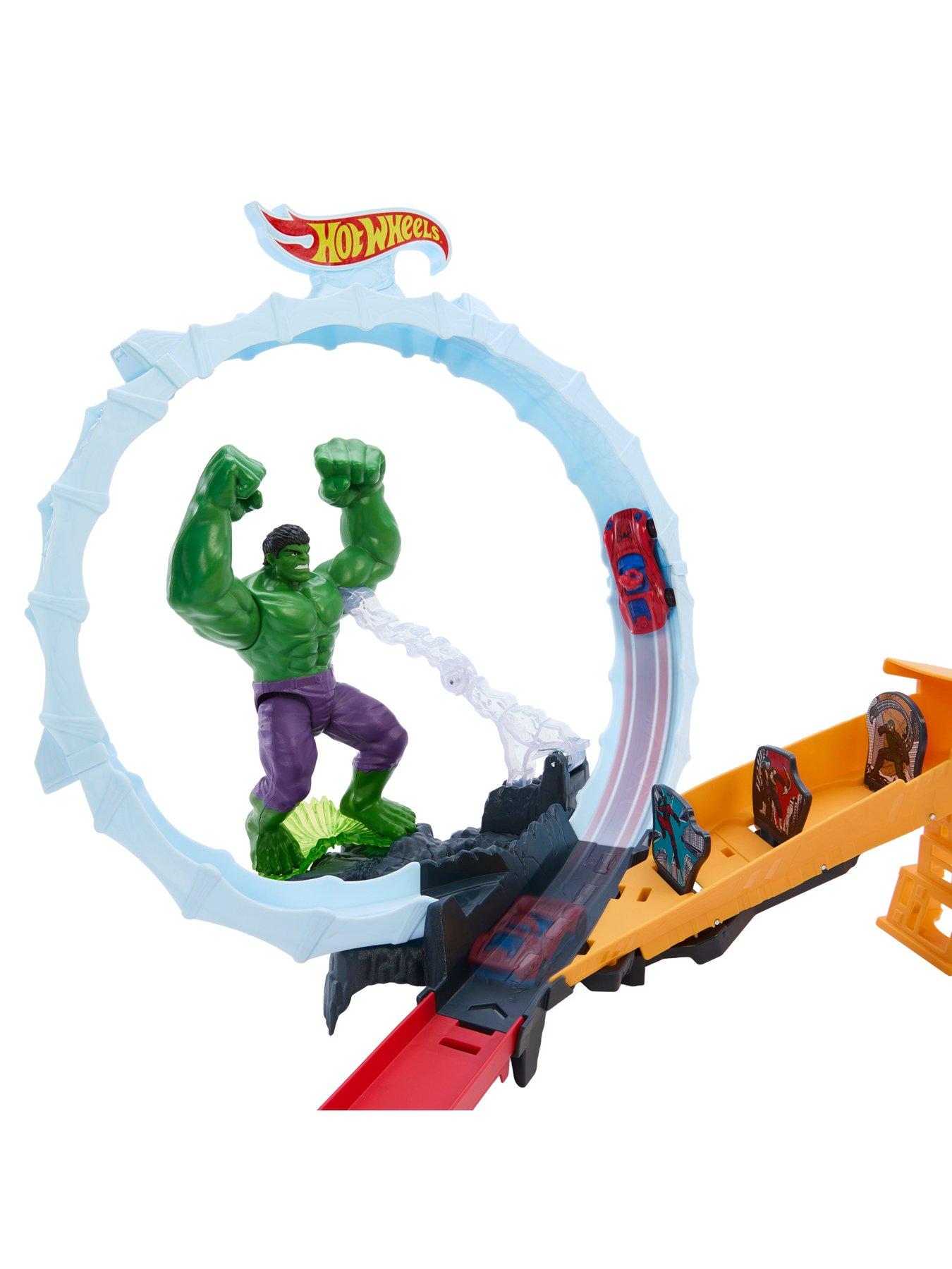 Image 2 of 6 of Hot Wheels Hot Wheels Superstar Speeders Blue Oasis Trackset