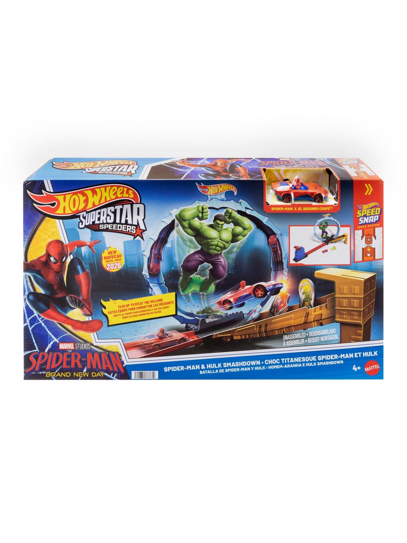 Image 6 of 6 of Hot Wheels Hot Wheels Superstar Speeders Blue Oasis Trackset