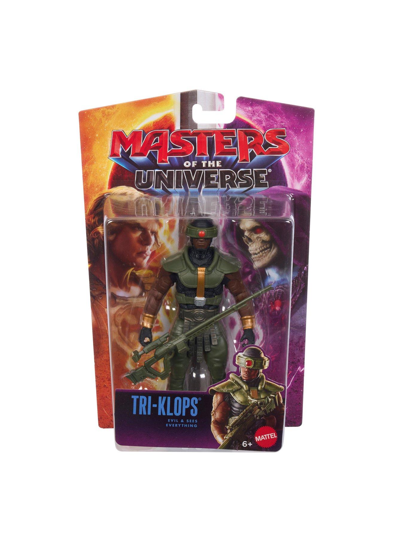 Image 7 of 7 of Masters Of The Universe 2026 Poseable Tri-Klops 14cm Action Figure