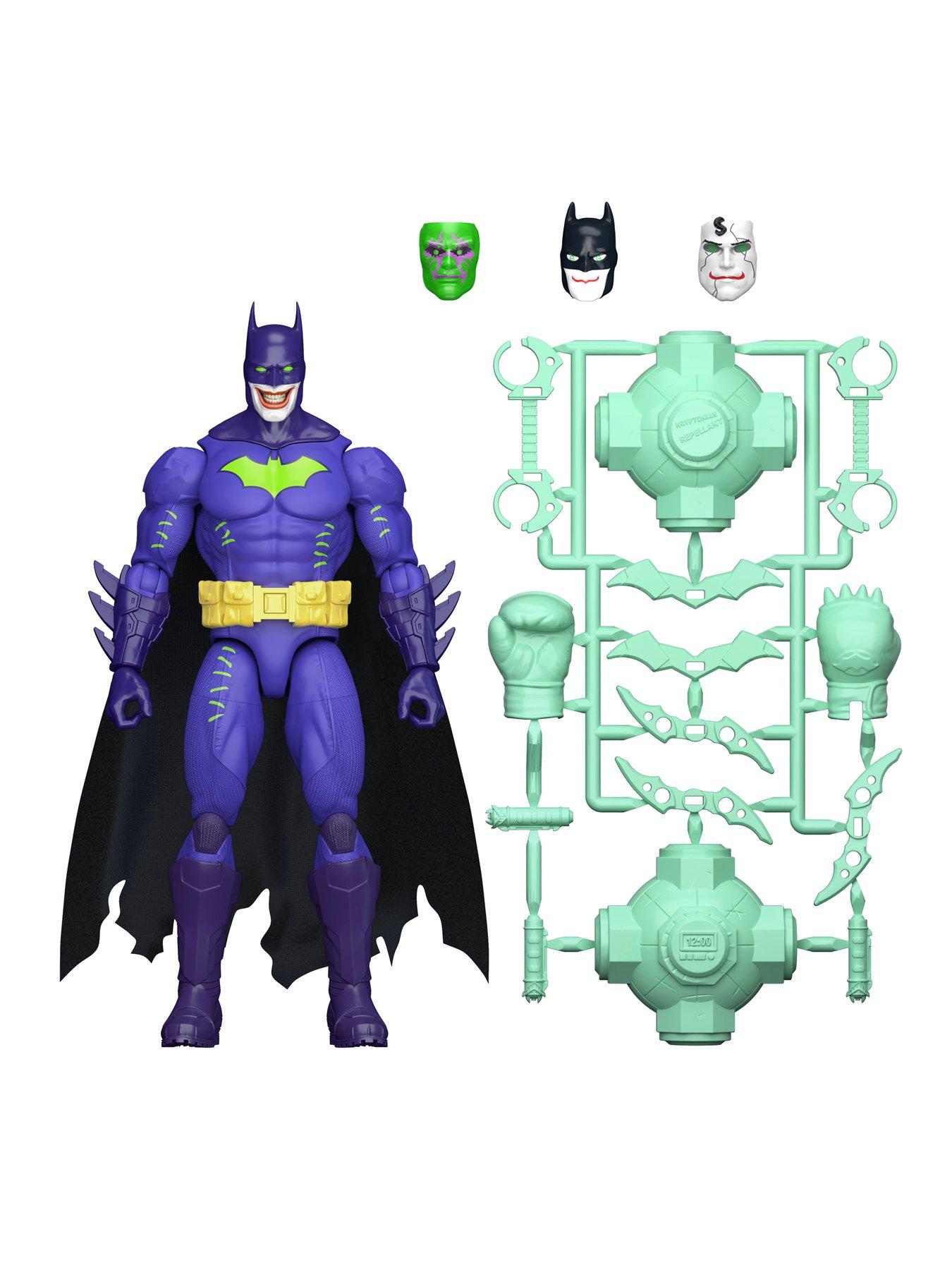 Image 2 of 7 of Glow-In-The-Dark Jokerized Batman Action Figure
