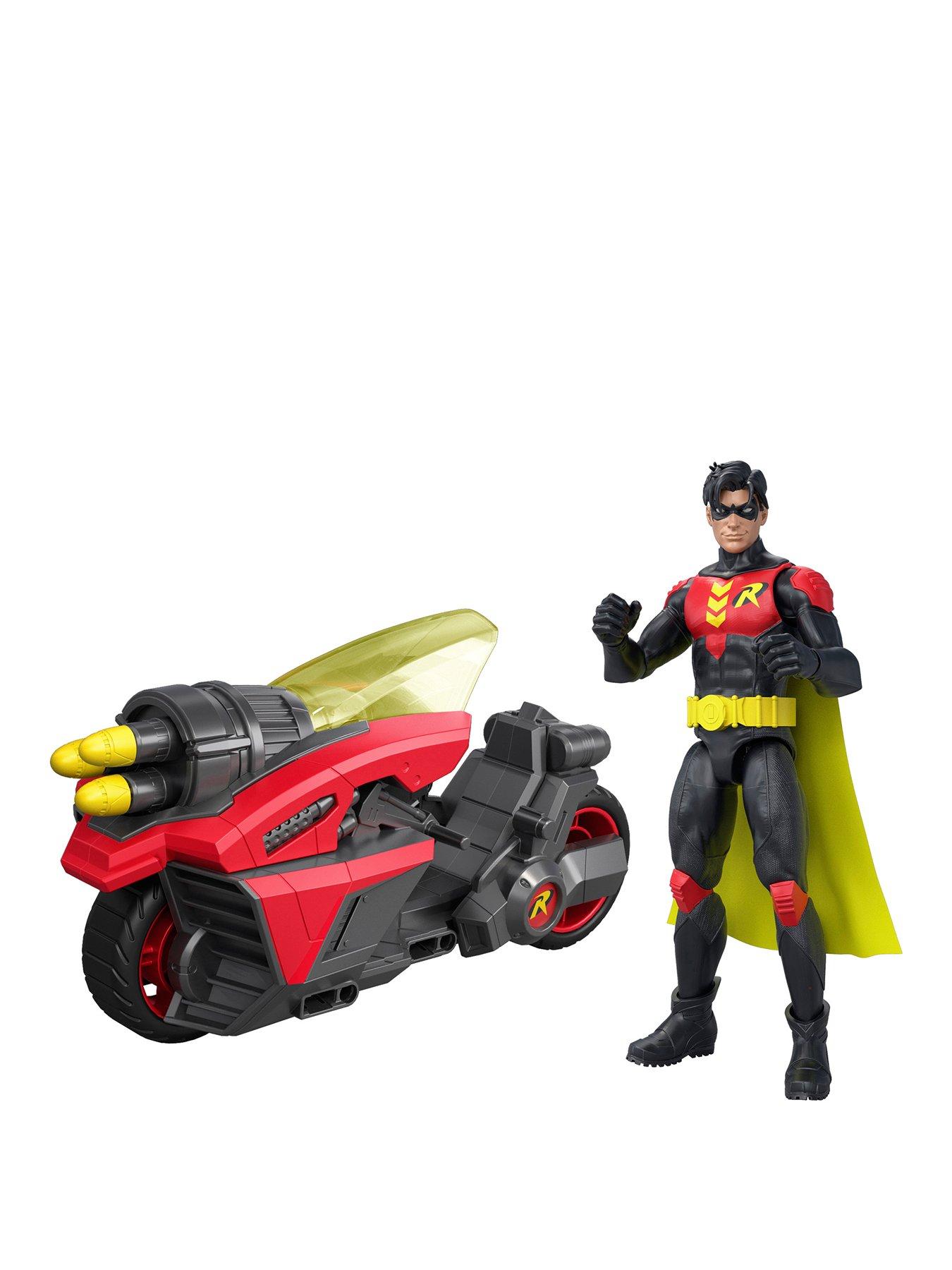 Dc Comics Robin & Batlink Robin Cycle Vehicle Playset