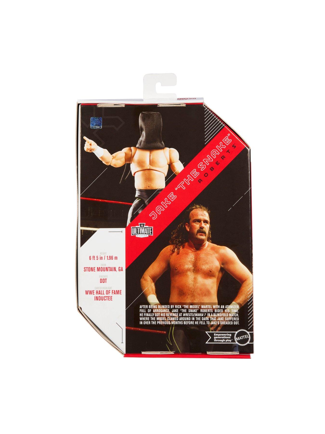 Image 7 of 7 of WWE <p>Ultimate Edition Jake "The Snake" Roberts Action Figure</p>