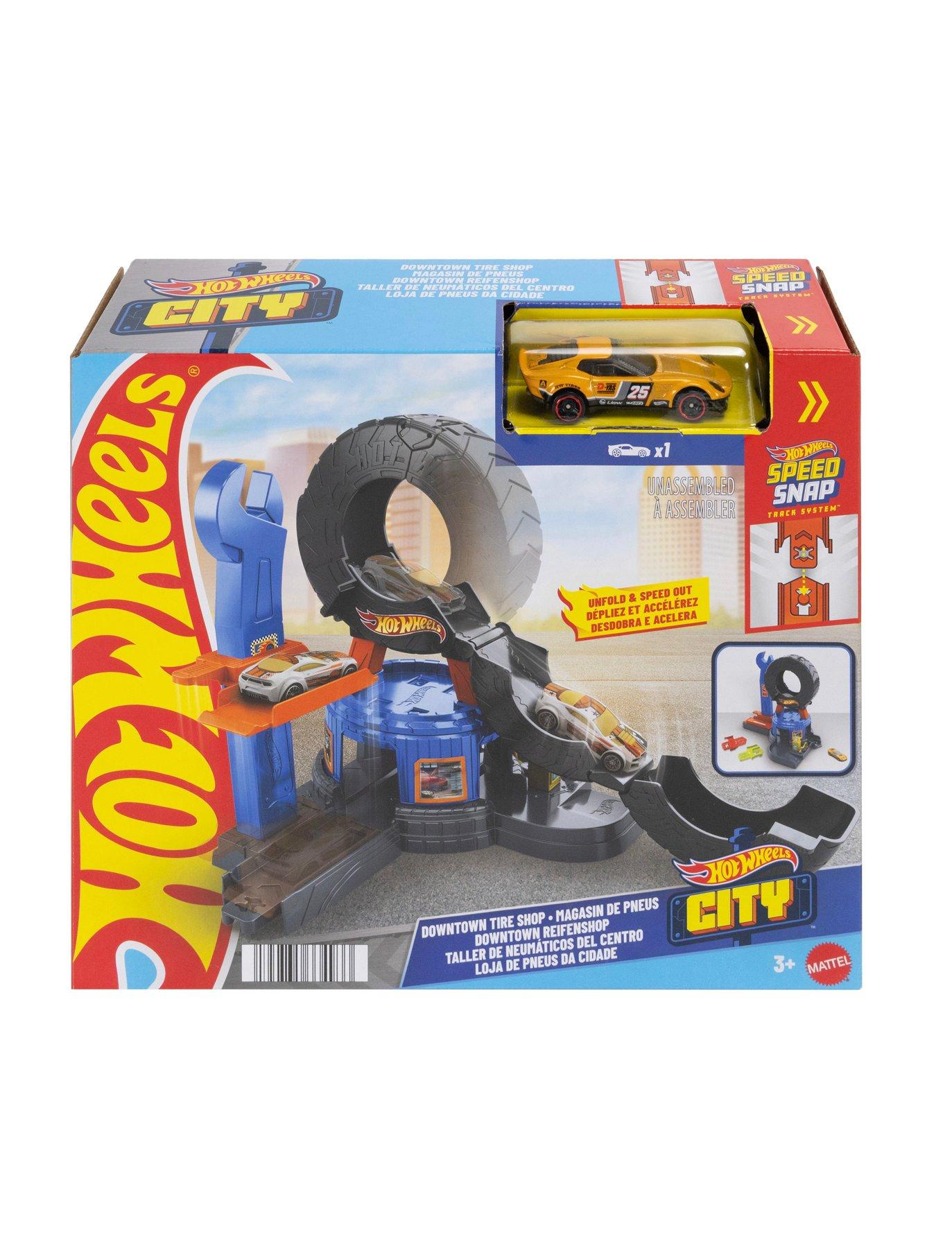 Image 3 of 3 of Hot Wheels <p>City Downtown Tyre Shop Playset</p>
