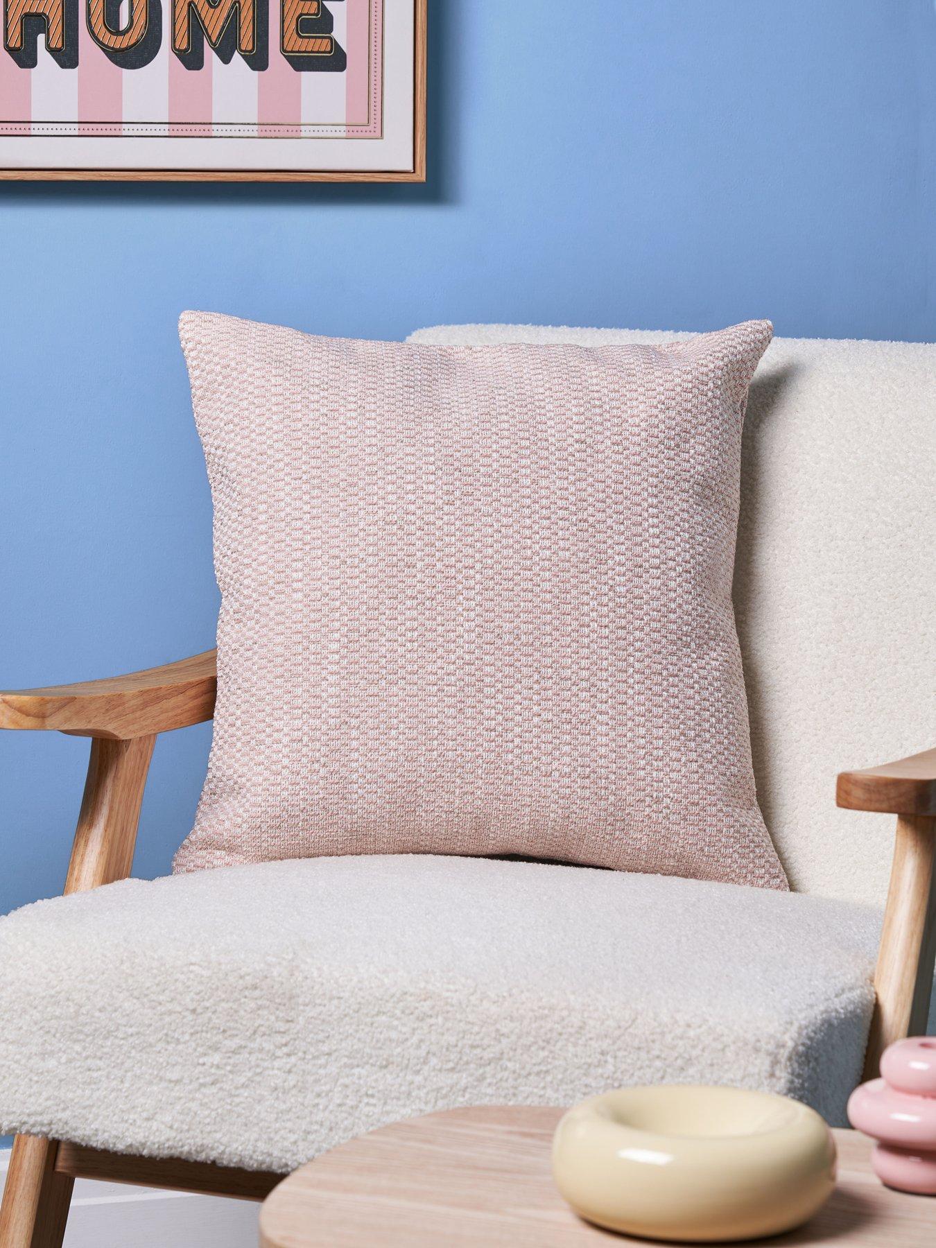 The Very Collection Small Geo Jacquard Cushion