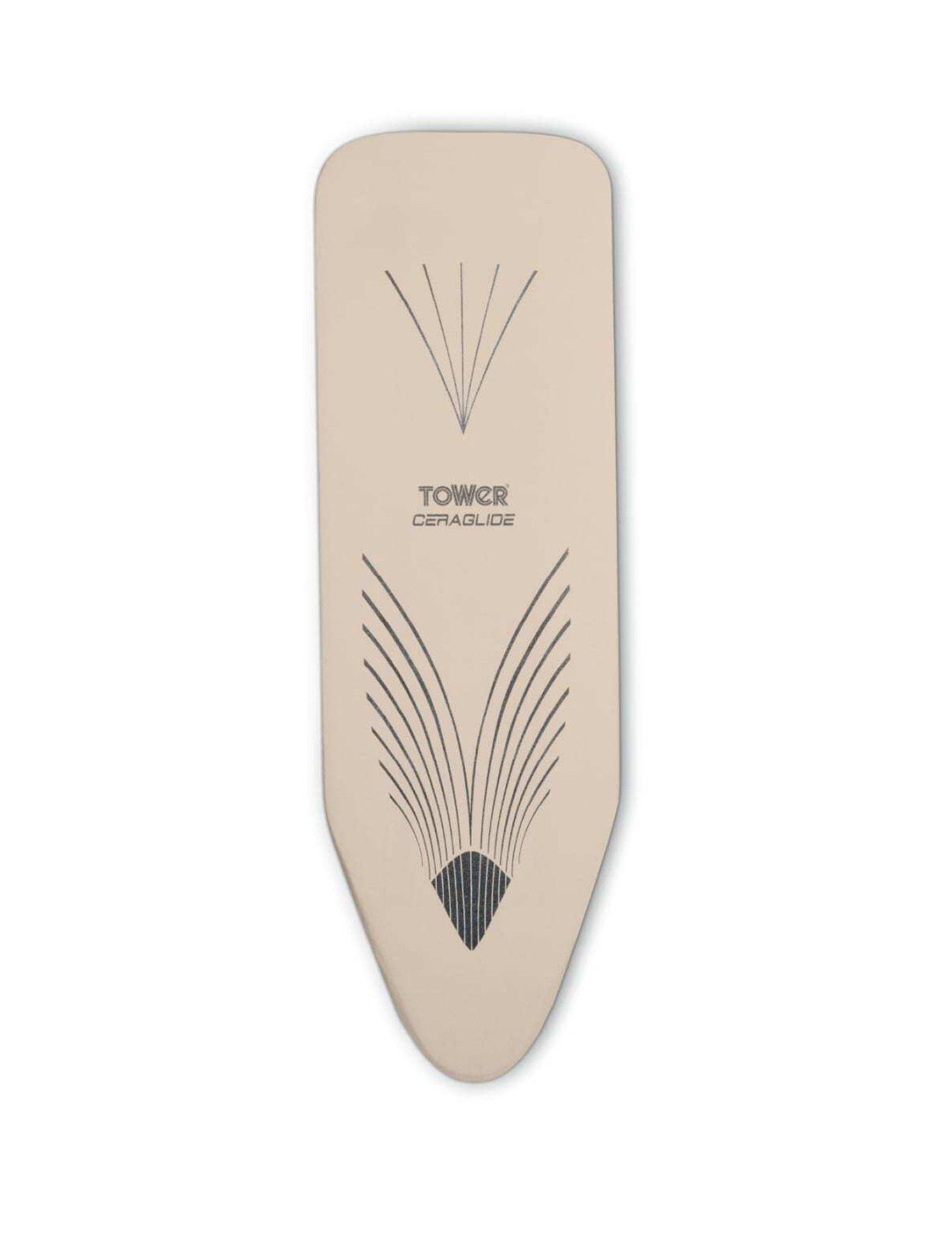 Tower Replacement Ironing Board Cover, 100% Cotton, Latte