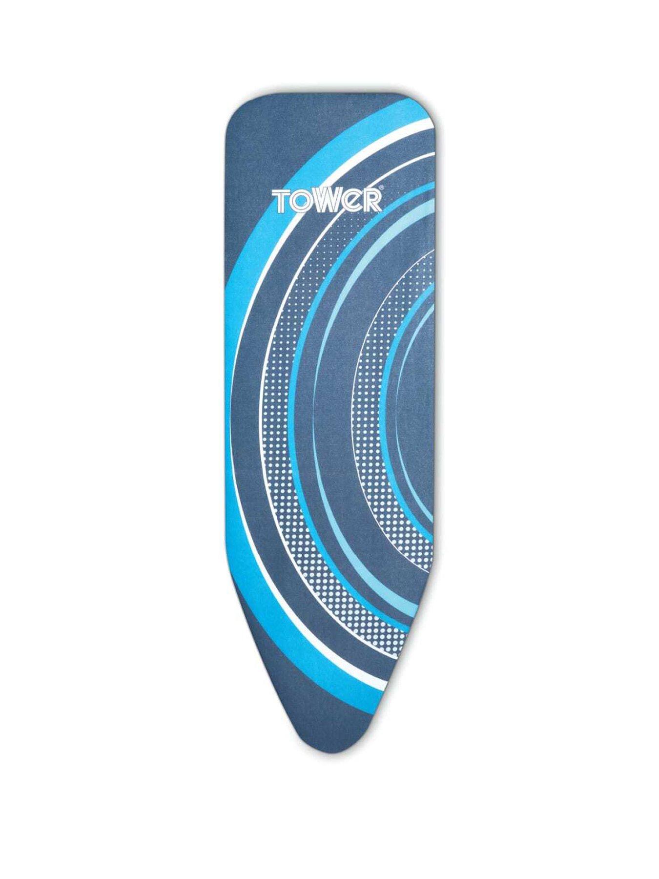 Tower Replacement Ironing Board Cover, 100% Cotton, Black