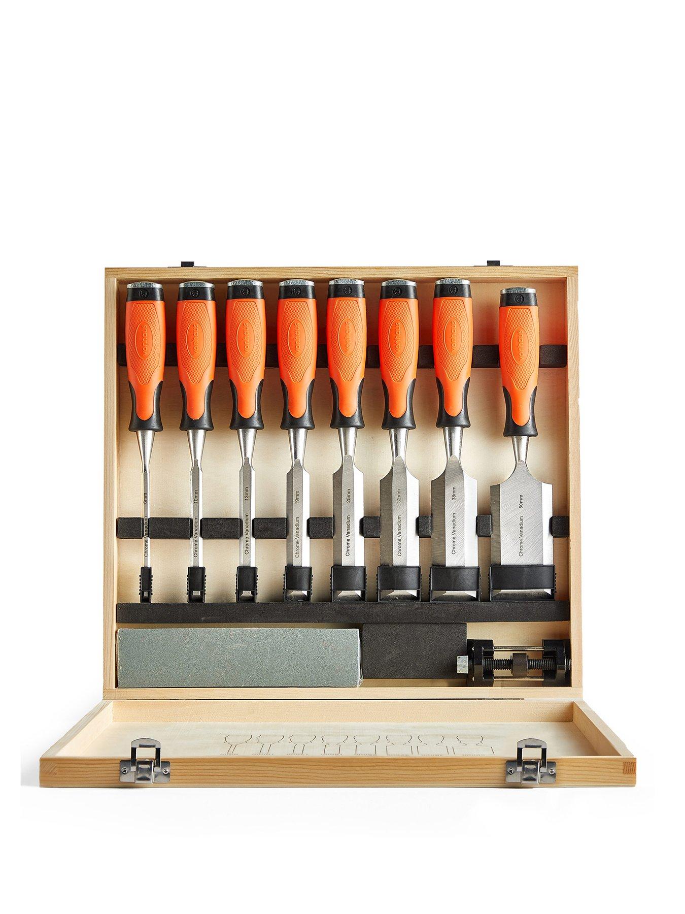 Image 2 of 8 of Vonhaus 10 Piece&nbsp;Wood Chisel Set