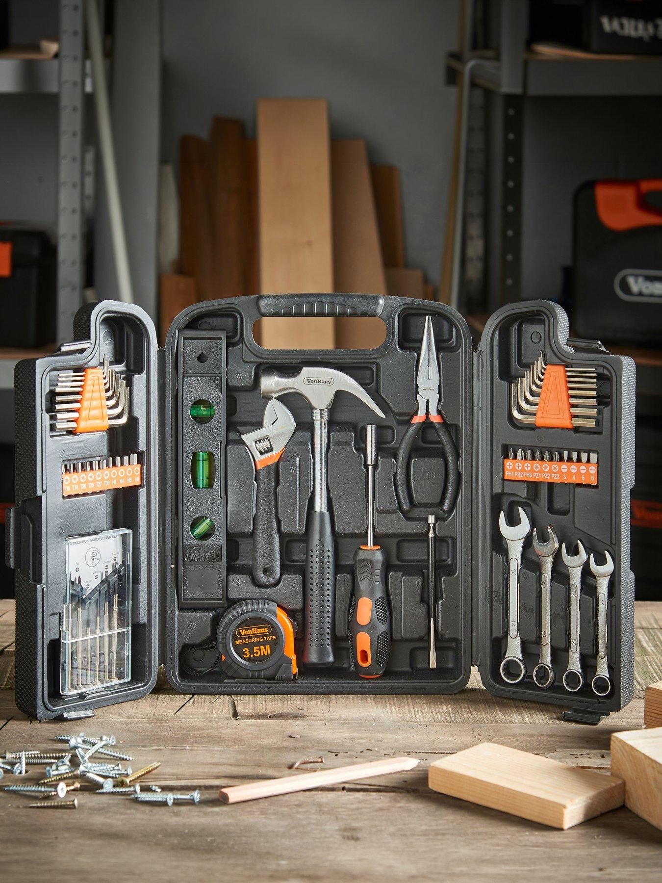 Vonhaus Household Tool Set -  53 Piece Set