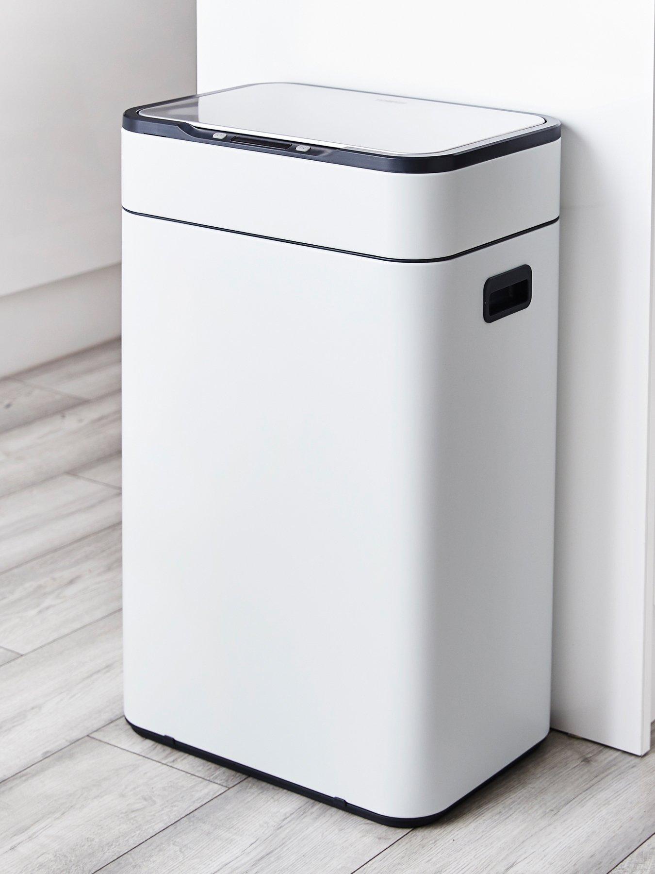 Image 1 of 7 of Tower 60L Ozone Sensor Bin, Carbon Filter, White