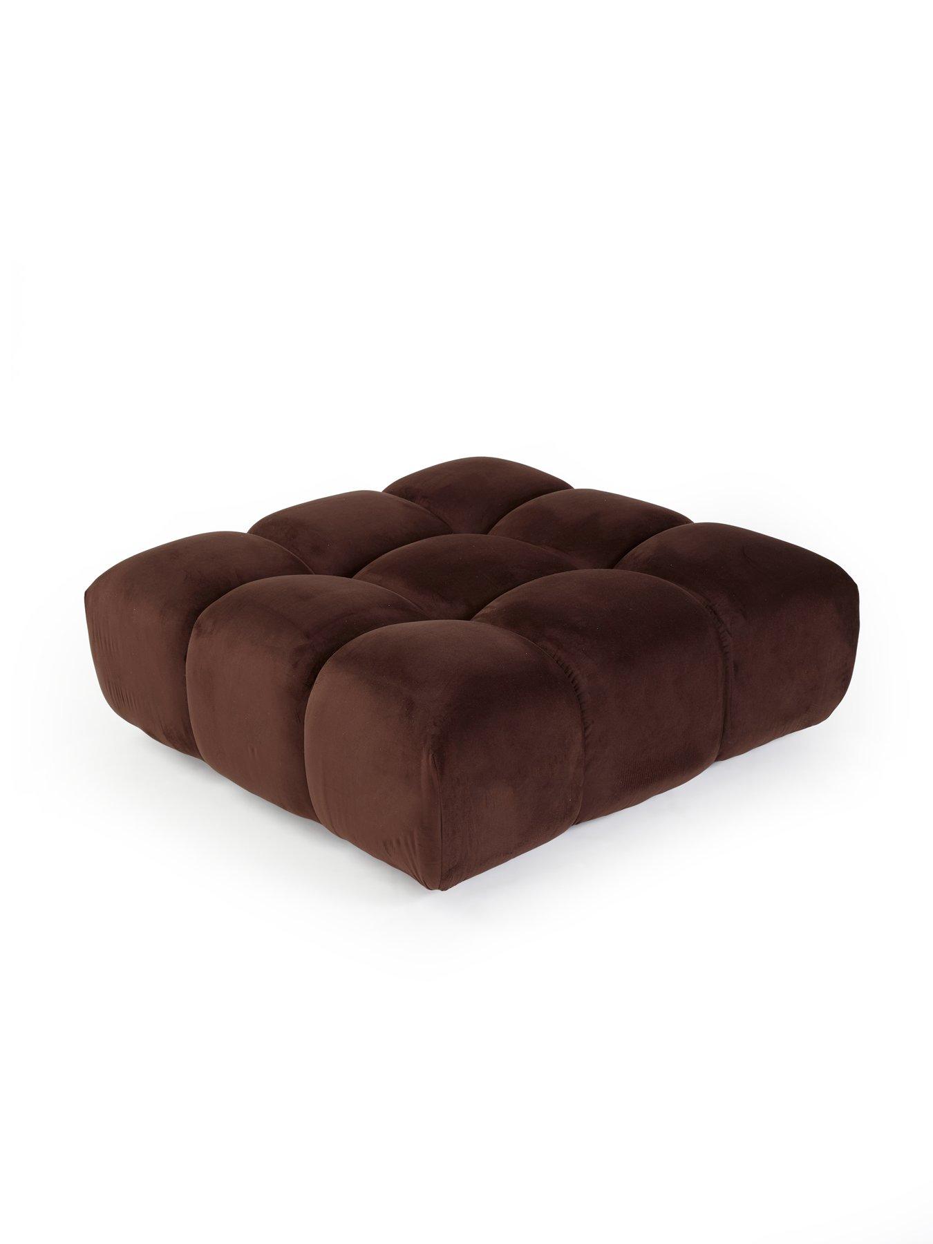 Image 4 of 7 of Michelle Keegan Home Odyssey Large Modular Sofa + Footstool (Buy &amp; SAVE!)