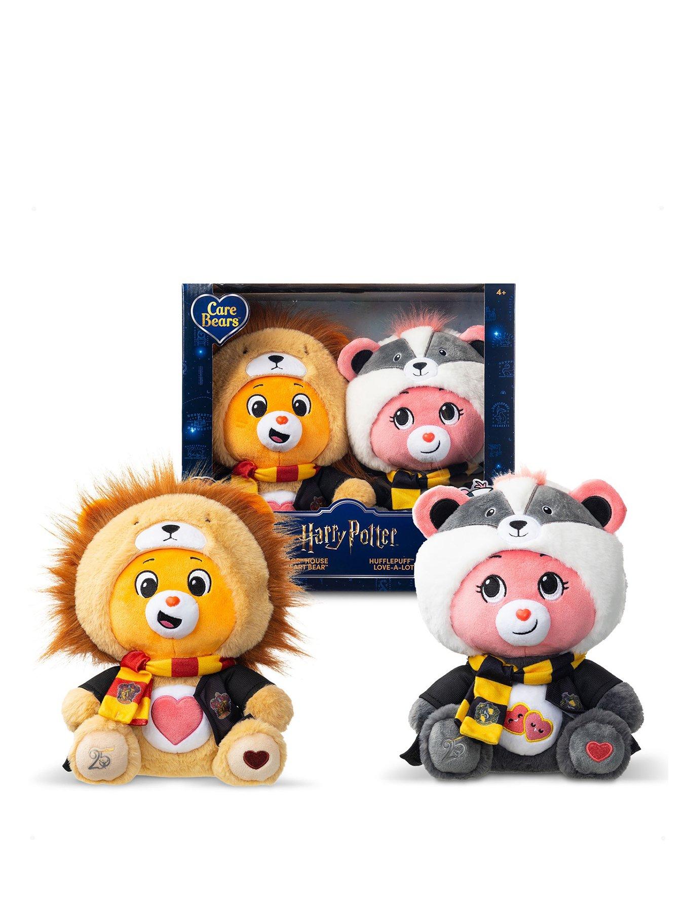 Care Bears Care Bears 30cm Plush - Care Bears x Harry Potter 2pk Boxed Set (Tenderheart Bear x Gryffindor and Love-A-Lot Bear x Hufflepuff)