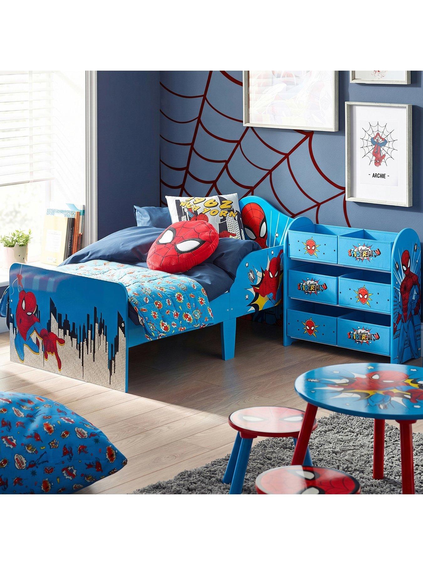 Spiderman 3 Tier Kids & Storage Unit