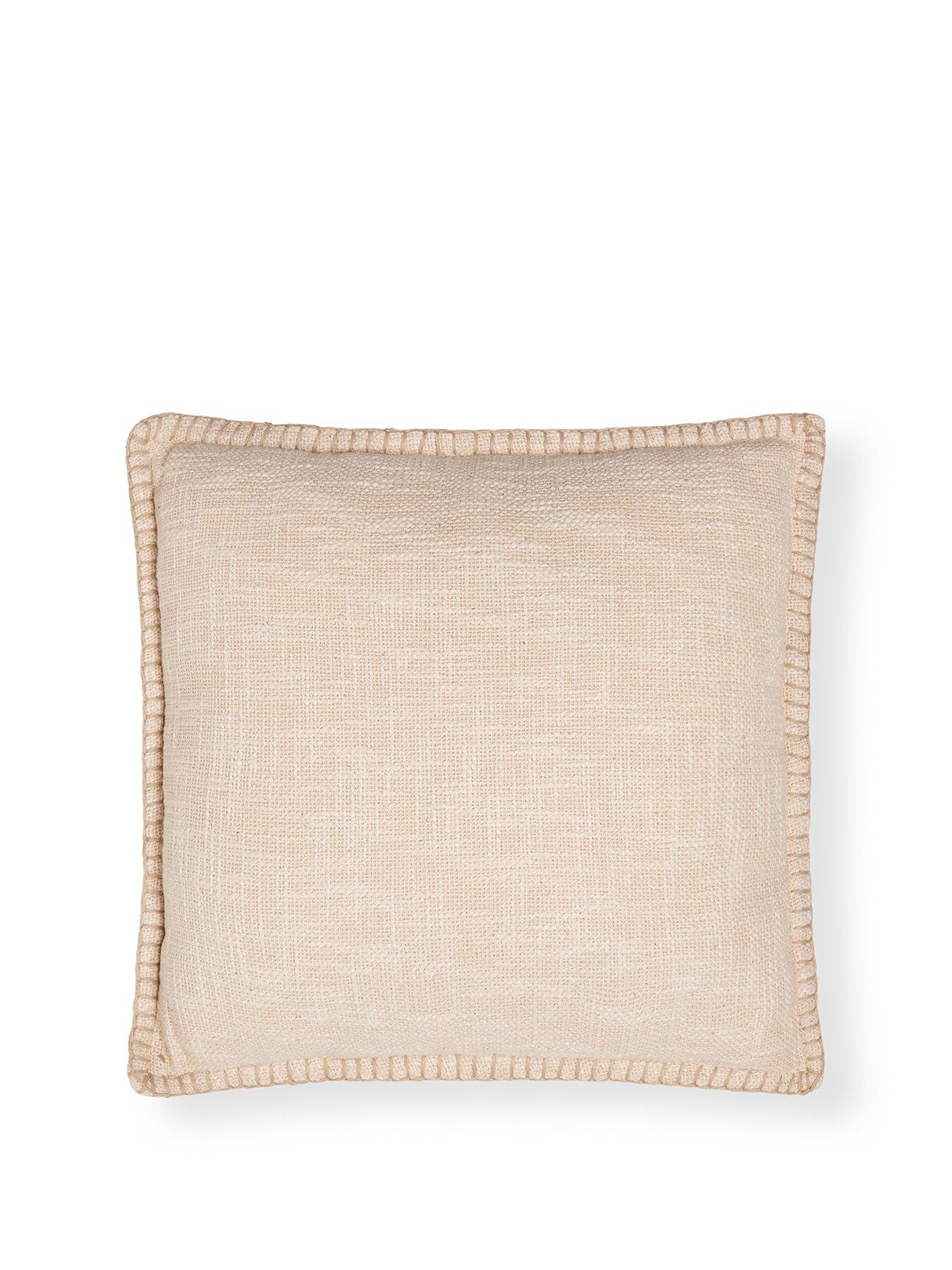 Image 2 of 6 of The Very Collection Textured Blanket Stitch Cushion
