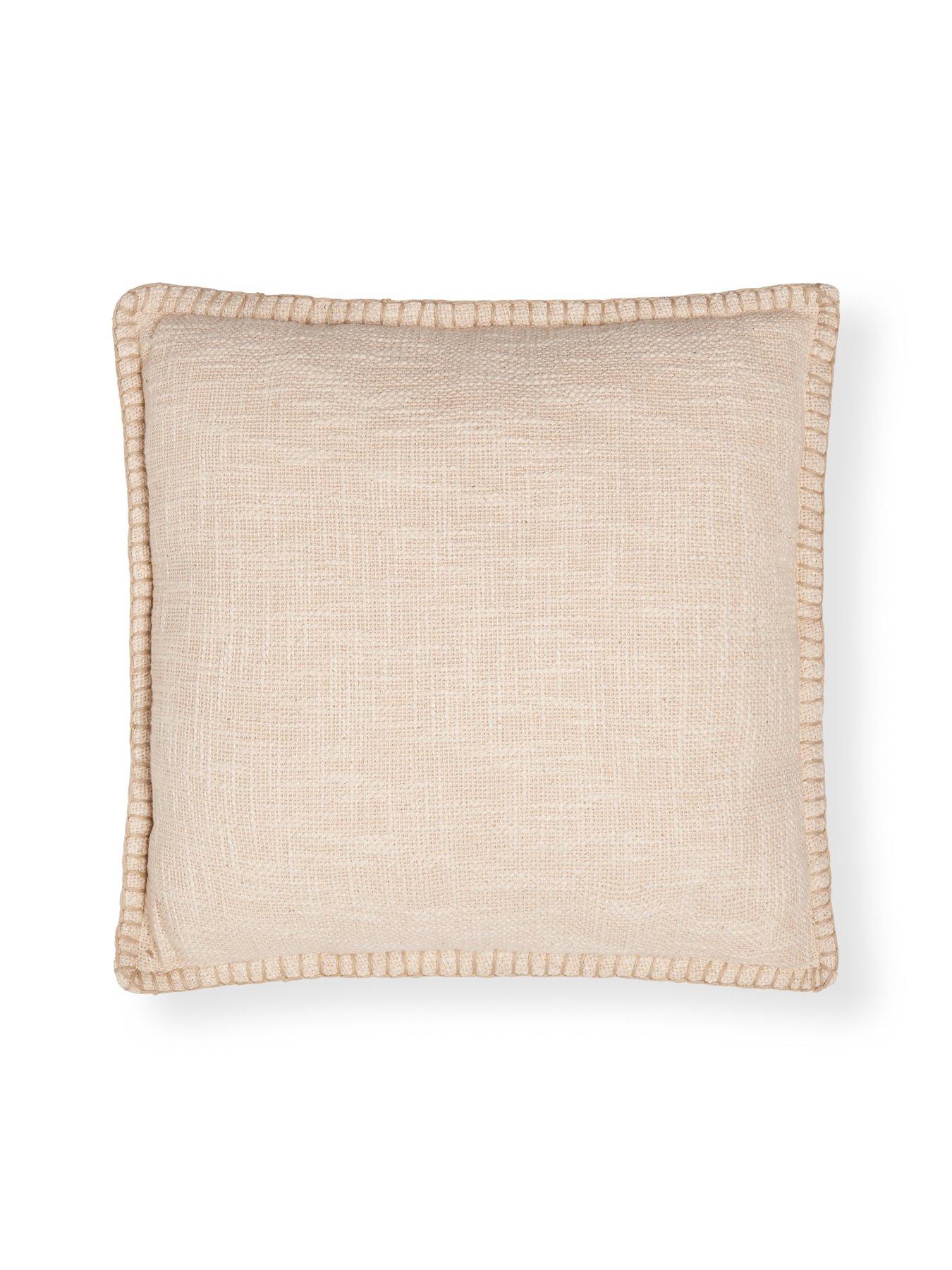 Image 5 of 6 of The Very Collection Textured Blanket Stitch Cushion