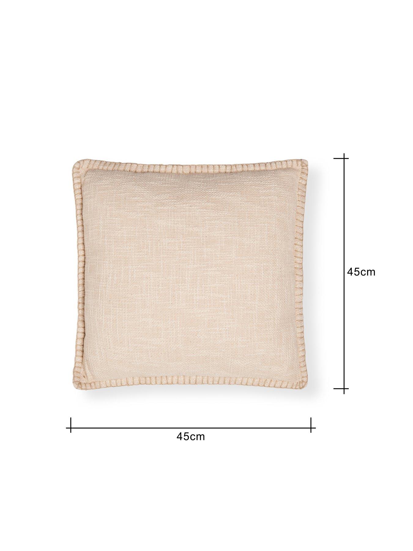 Image 6 of 6 of The Very Collection Textured Blanket Stitch Cushion
