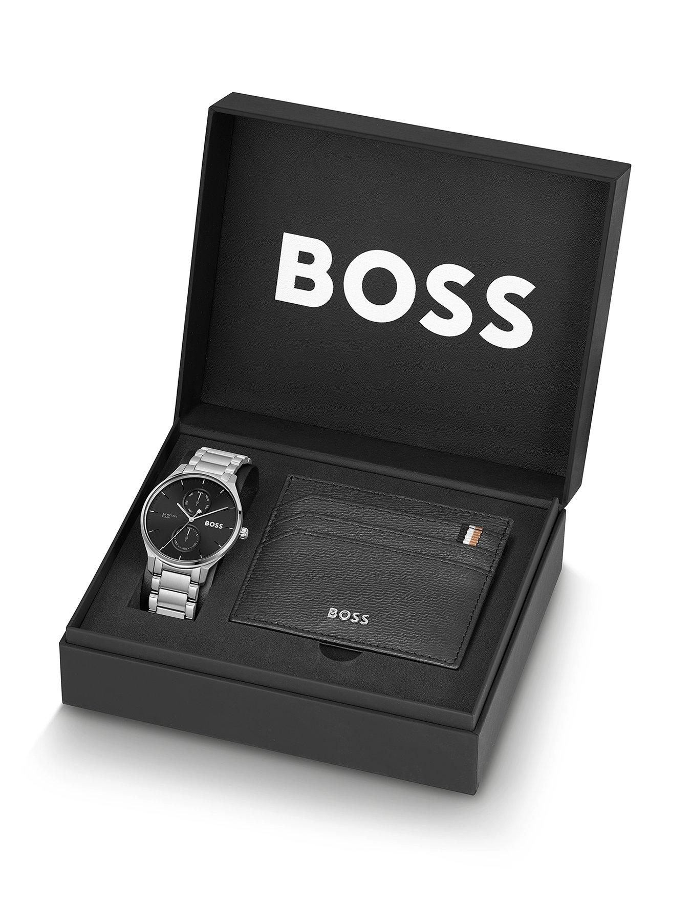 Image 1 of 3 of BOSS Gents BOSS Tyler A Watch and Card Holder Gift Set