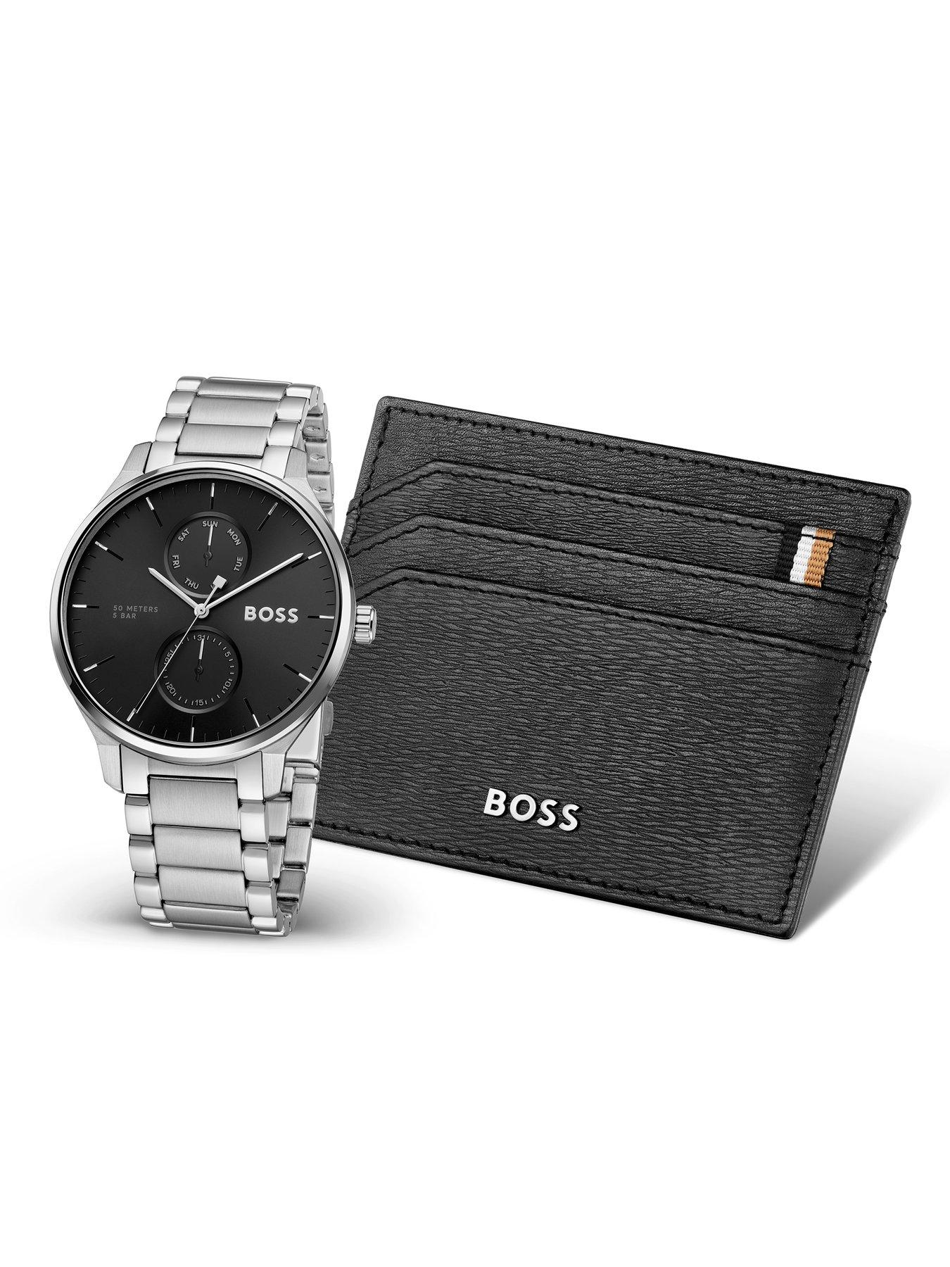 Image 2 of 3 of BOSS Gents BOSS Tyler A Watch and Card Holder Gift Set