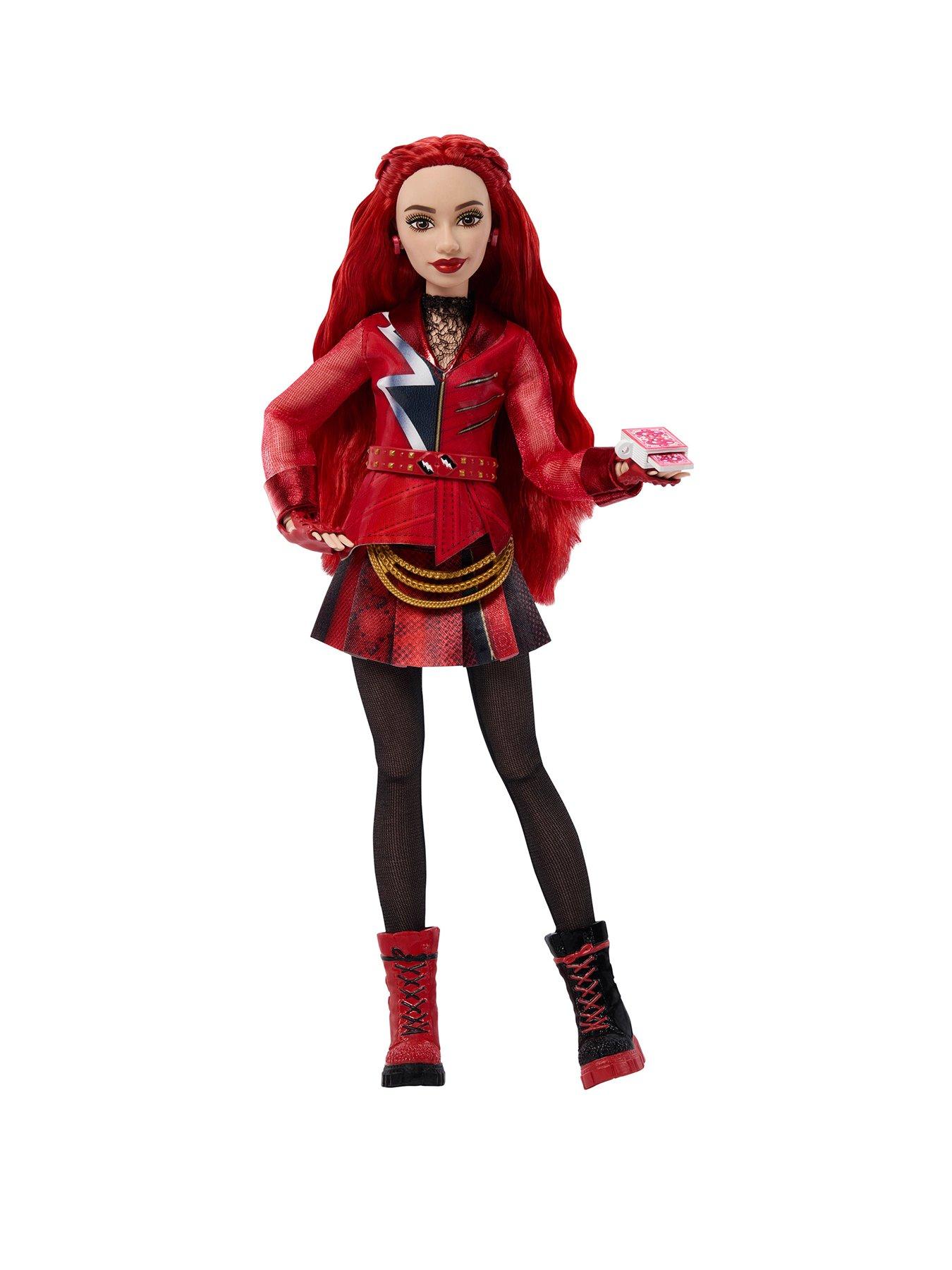 Disney Descendants Wicked Wonderland, Red, Daughter Of Queen Of Hearts Fashion Doll & Accessory