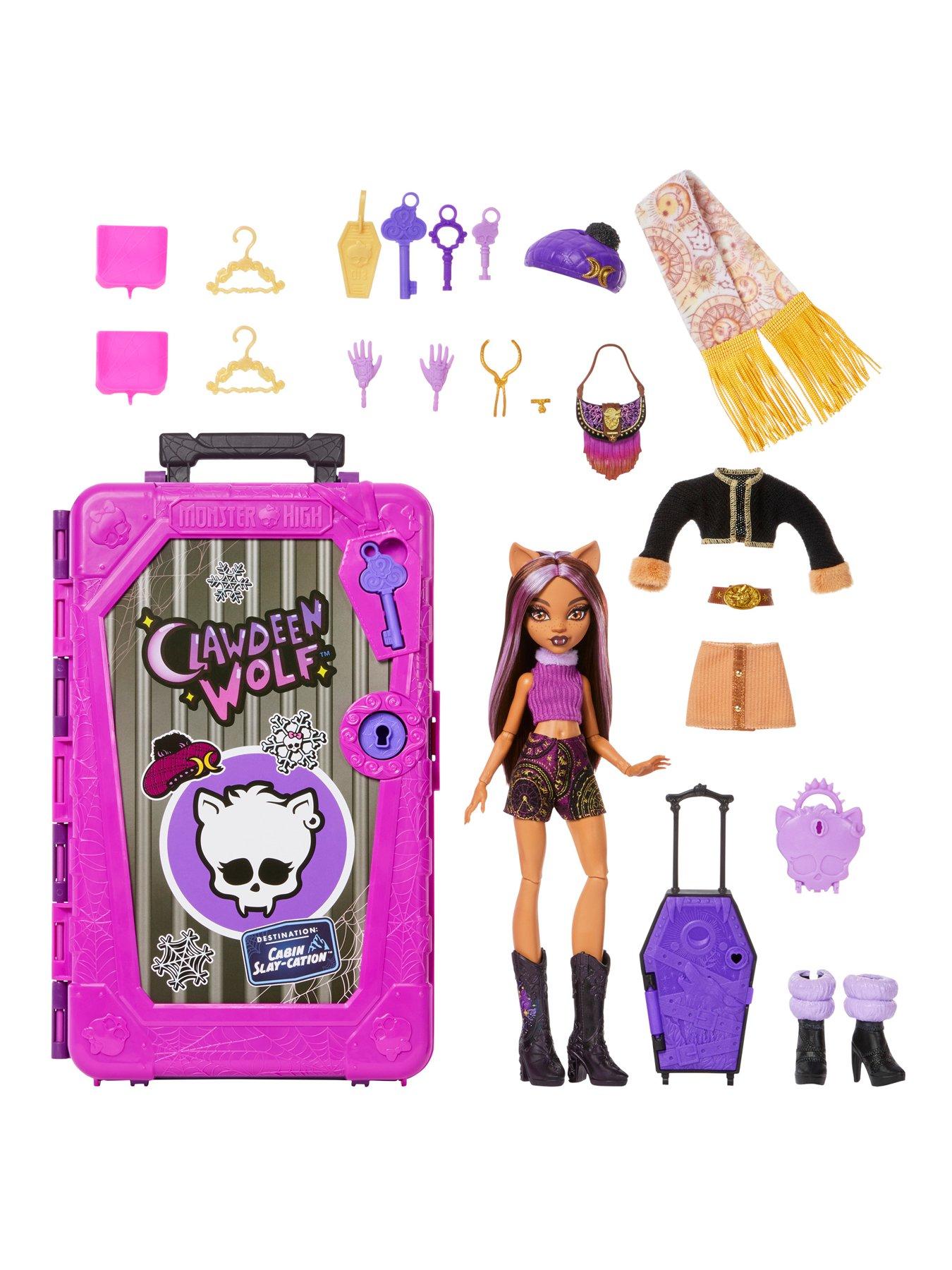 Image 2 of 6 of Monster High <p>Skulltimate Secrets Clawdeen Wolf Cabin Slay-cation Doll</p>