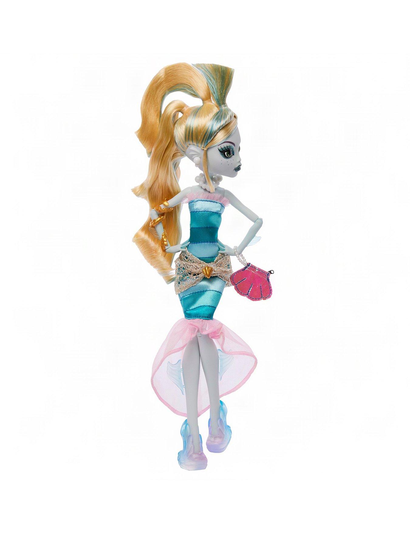 Image 1 of 5 of Monster High Dawn Of The Dance Display Stand Fashion Doll - Lagoona Blue