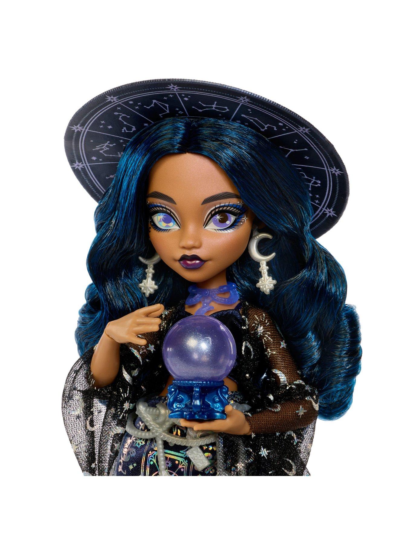 Image 4 of 6 of Monster High Claire De Luna Fashion Doll with Cauldron Surprise &amp; Crystal Ball<br />&nbsp;
