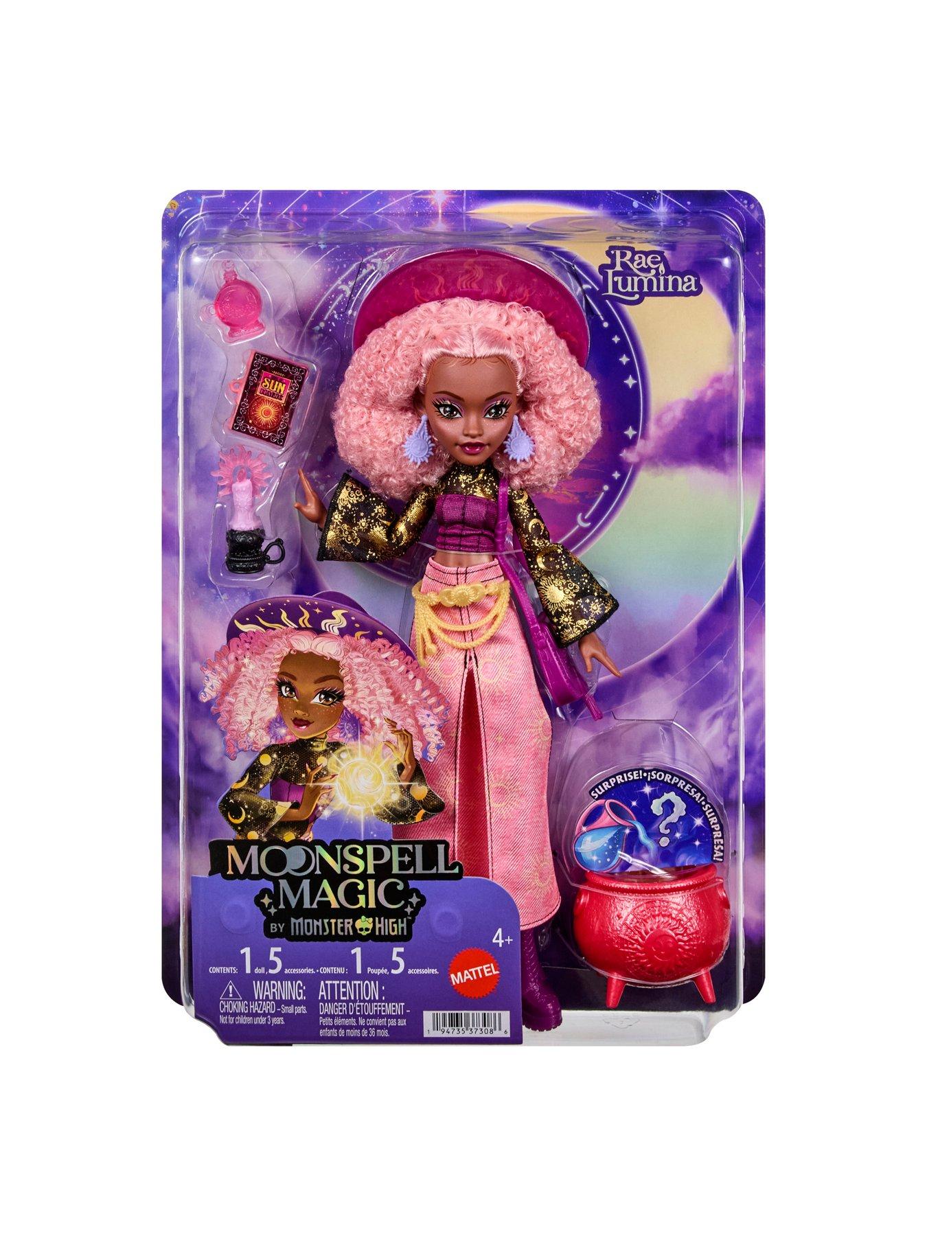Monster High Moonspell Magic by Monster High Rae Lumina Fashion Doll ...