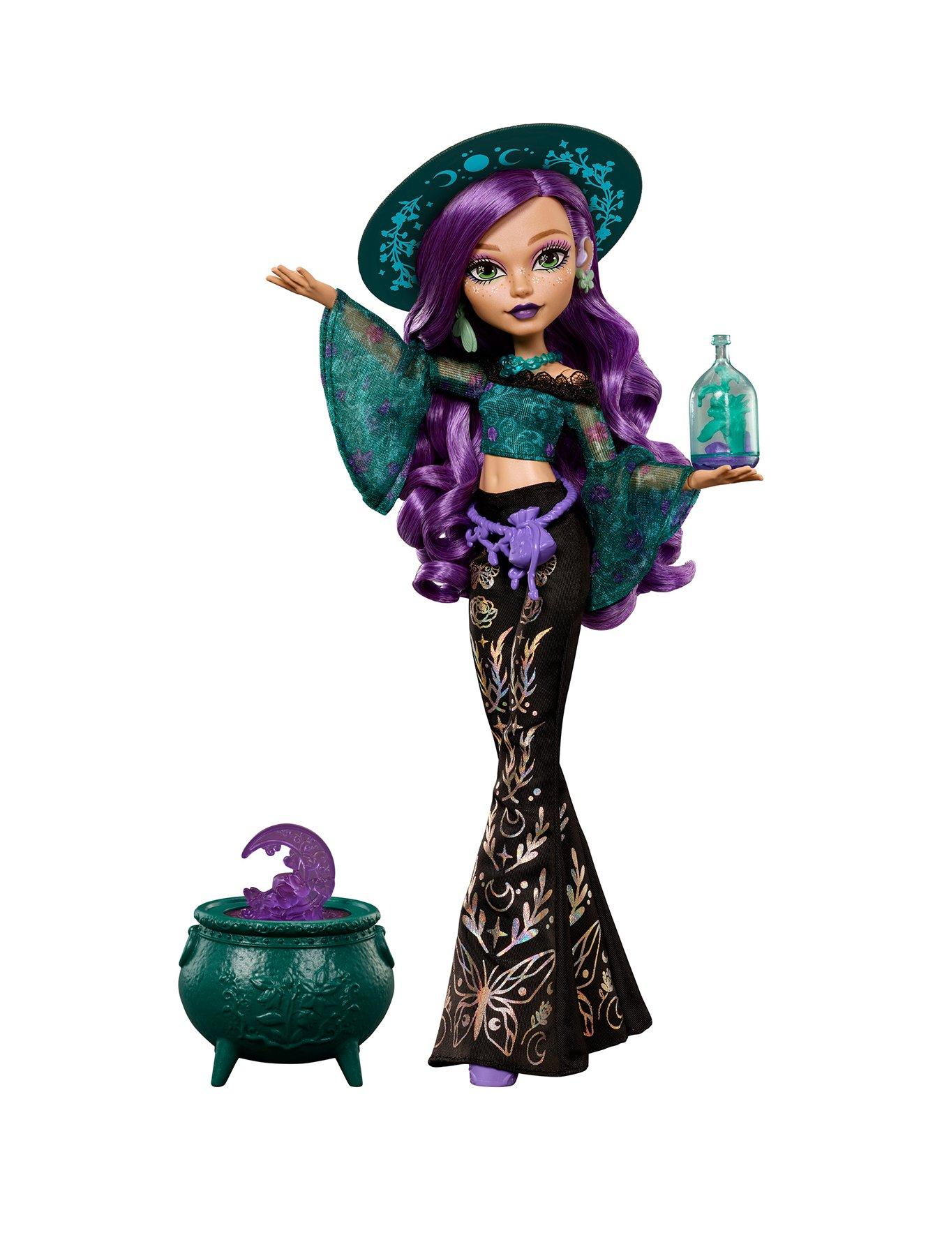 Monster High x Wednesday Collectible Doll, Morticia Addams in
